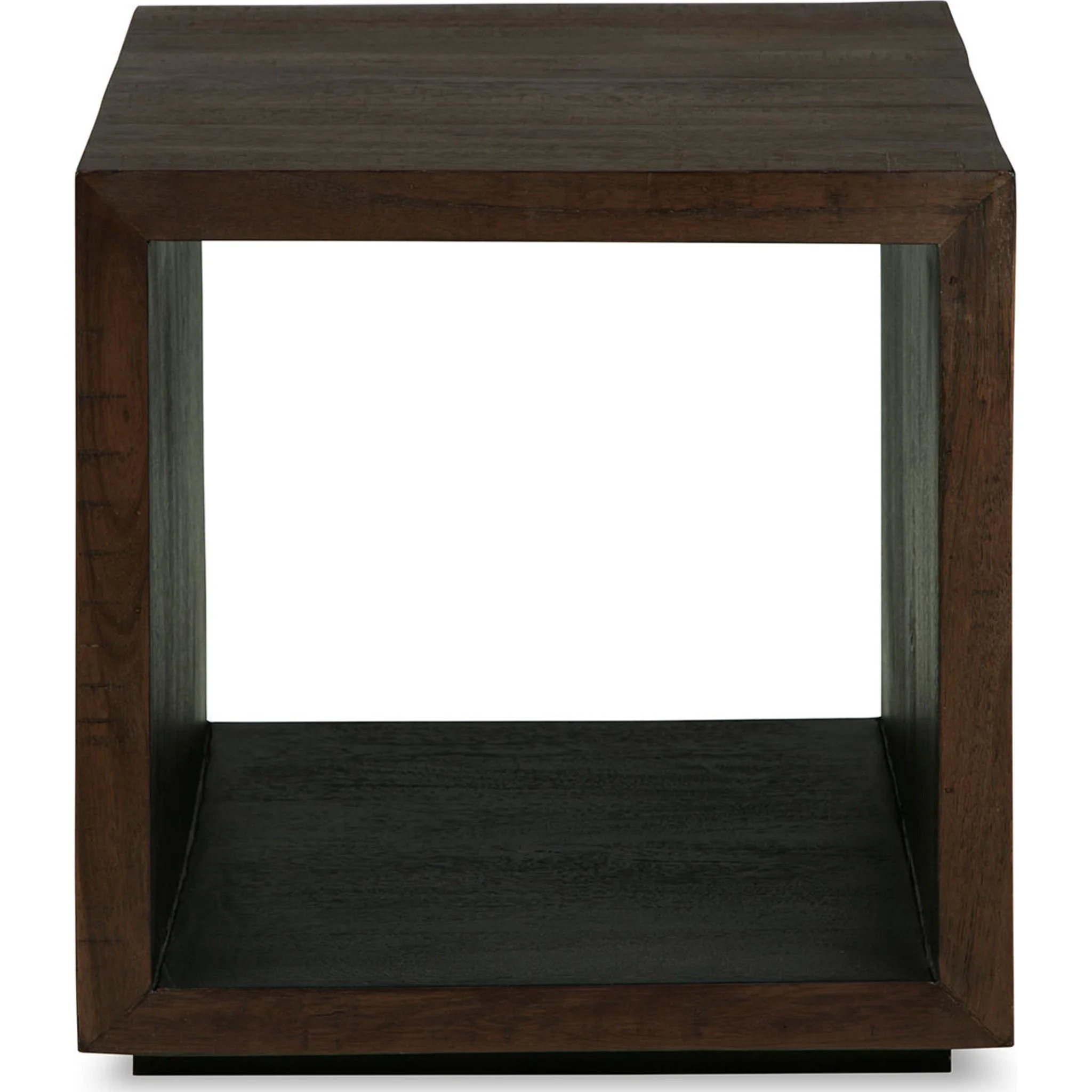 Hensington End Table - Brown/Black - Image 4