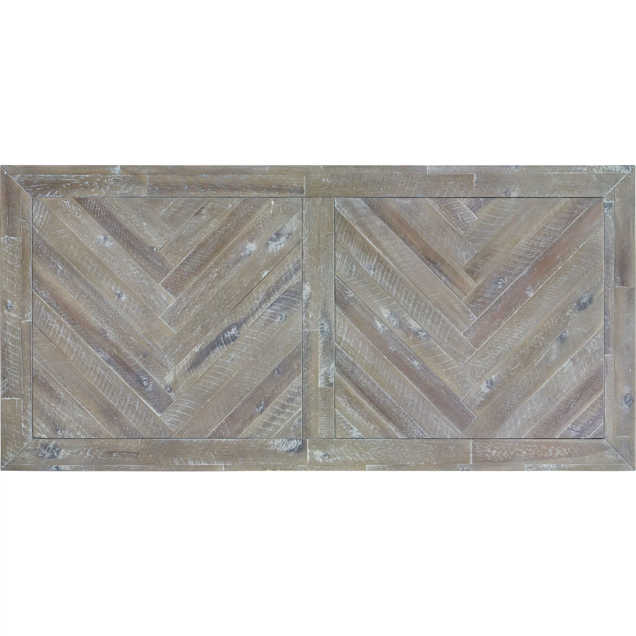 Herringbone Coffee Table - Rustic Latte - Image 3
