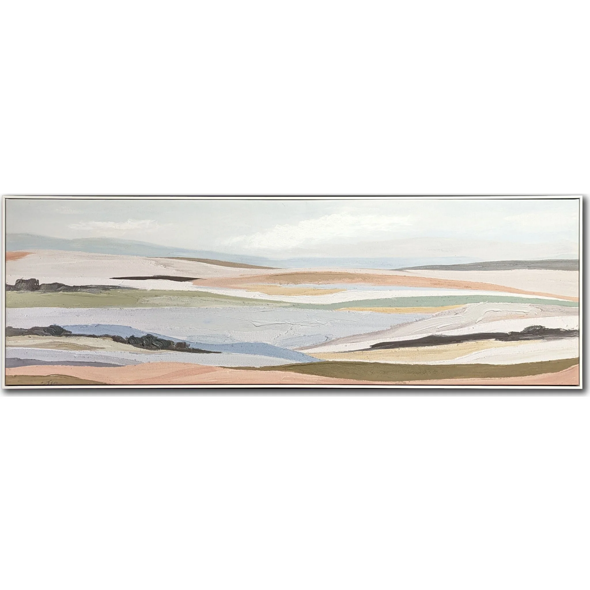 Hills of Hues Canvas 59.00" x 20.00"