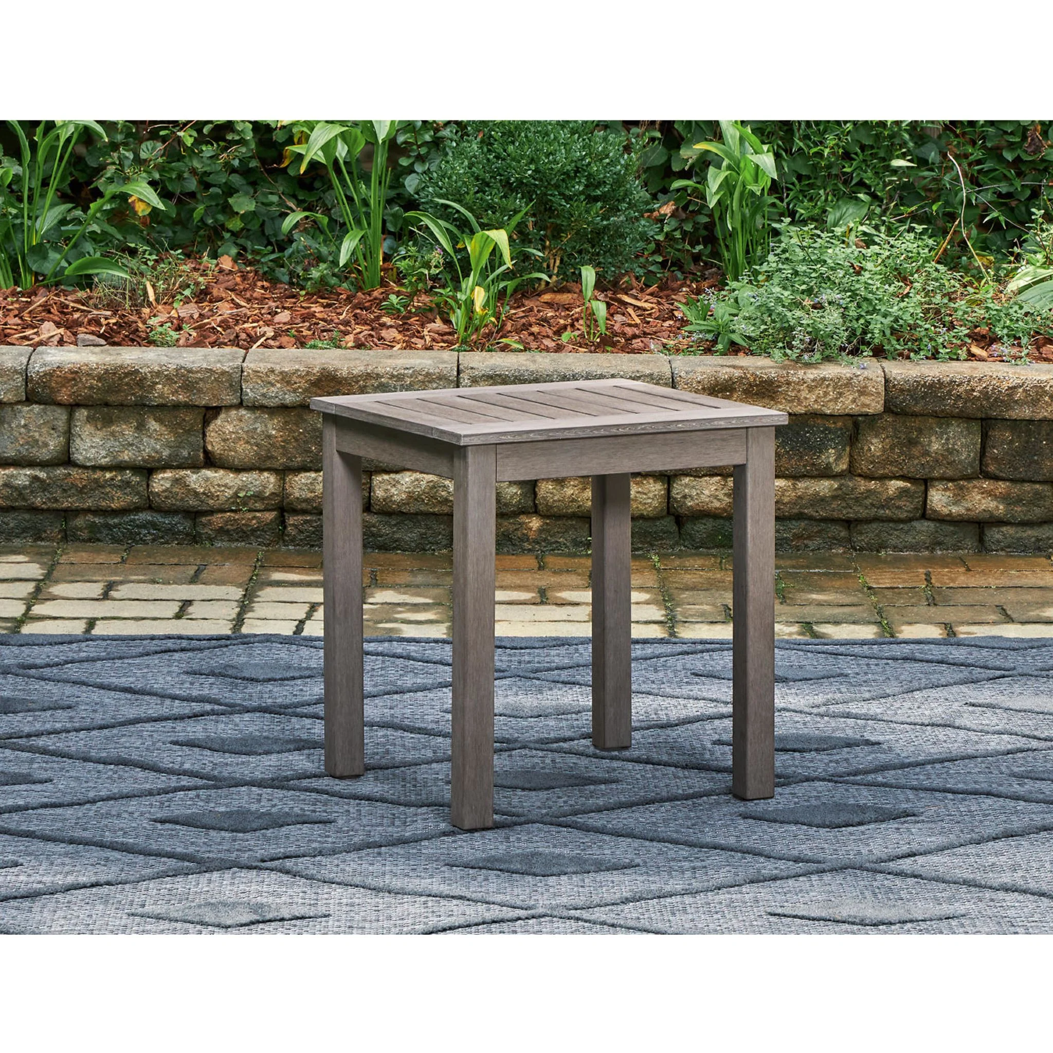 Hillside Barn Outdoor End Table - Brown - Image 17