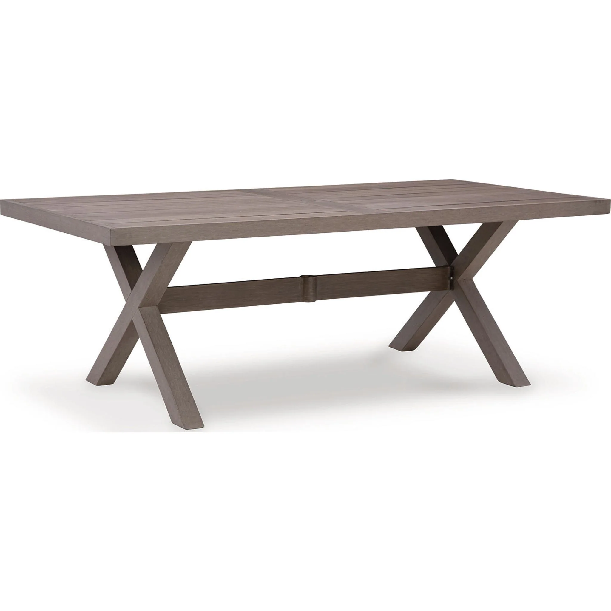 Hillside Barn Outdoor Rectangle Dining Table - Brown