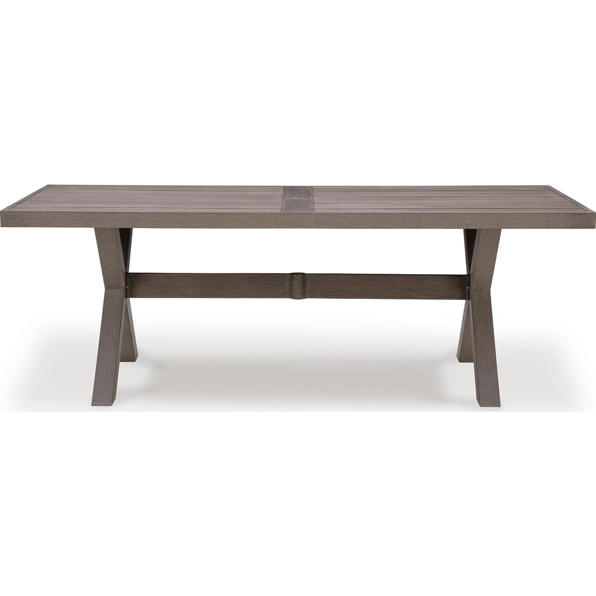 Hillside Barn Outdoor Rectangle Dining Table - Brown - Image 10