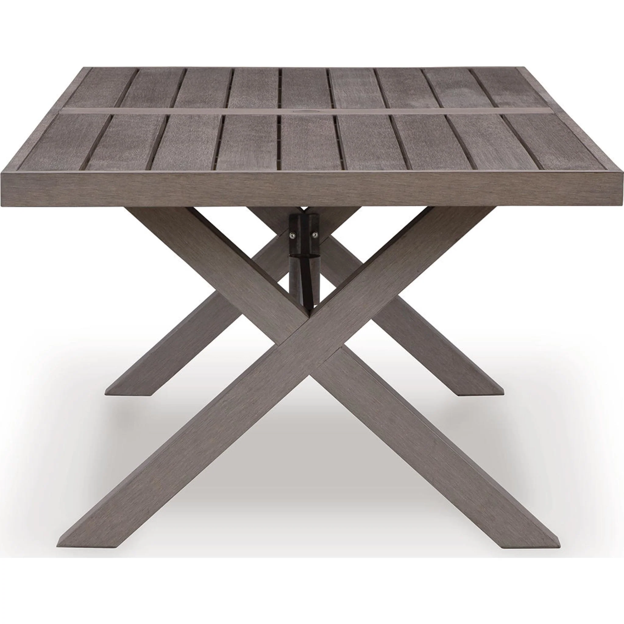 Hillside Barn Outdoor Rectangle Dining Table - Brown - Image 6