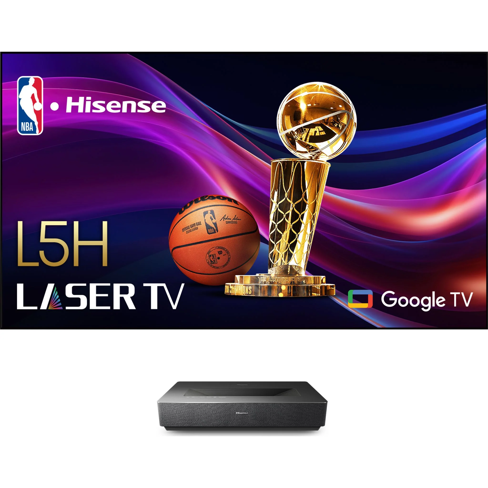 Hisense 100" Laser Projector (100L5H) - Black