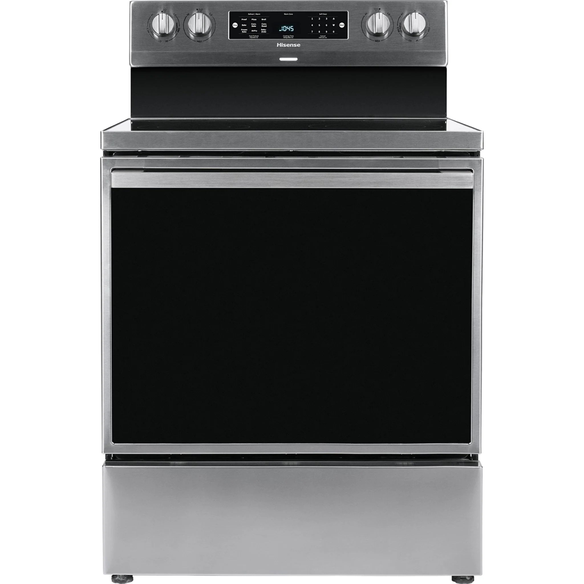 Hisense 30" Electric Range (HBE3501CPS) - Stainless Steel & Black