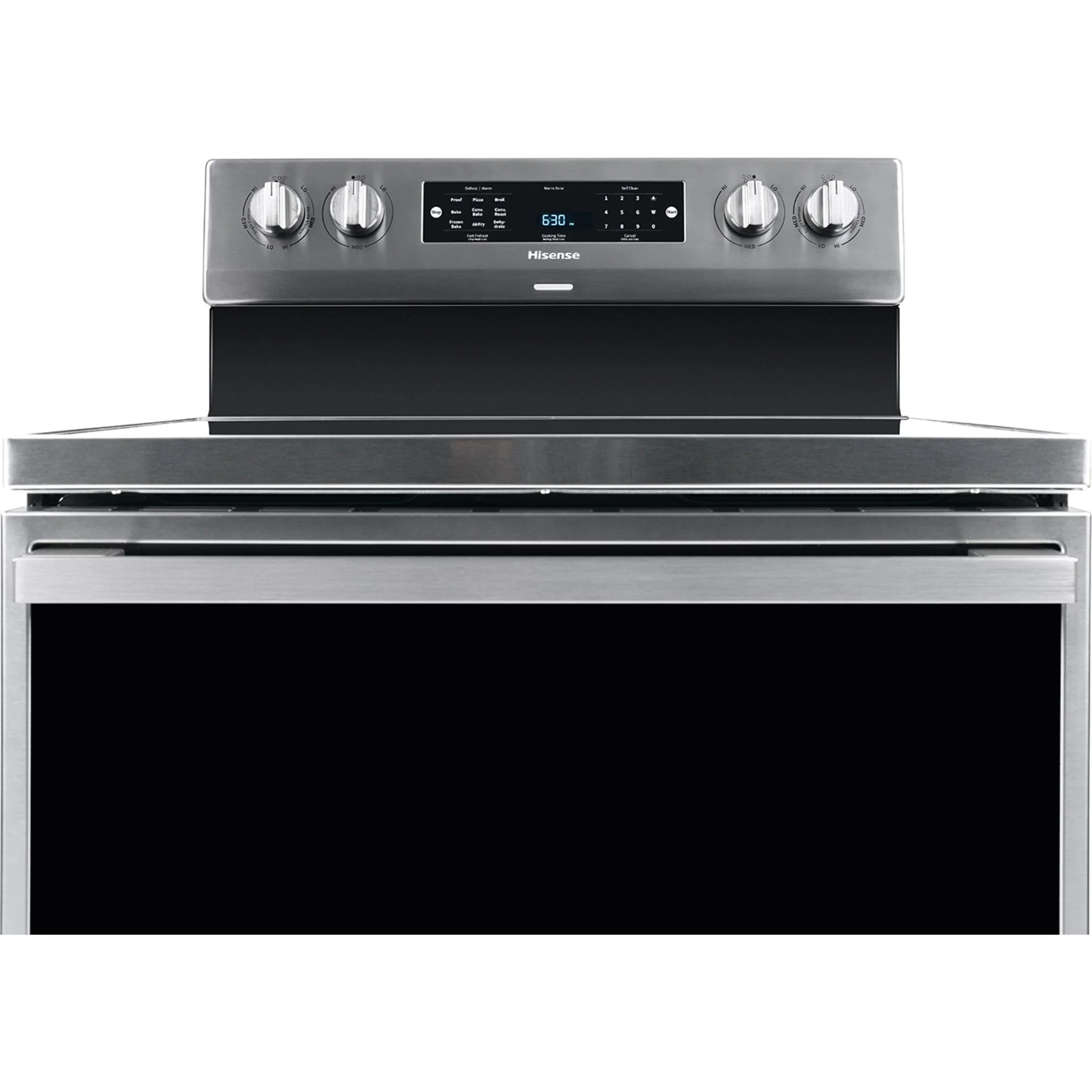 Hisense 30" Electric Range (HBE3501CPS) - Stainless Steel & Black - Image 10
