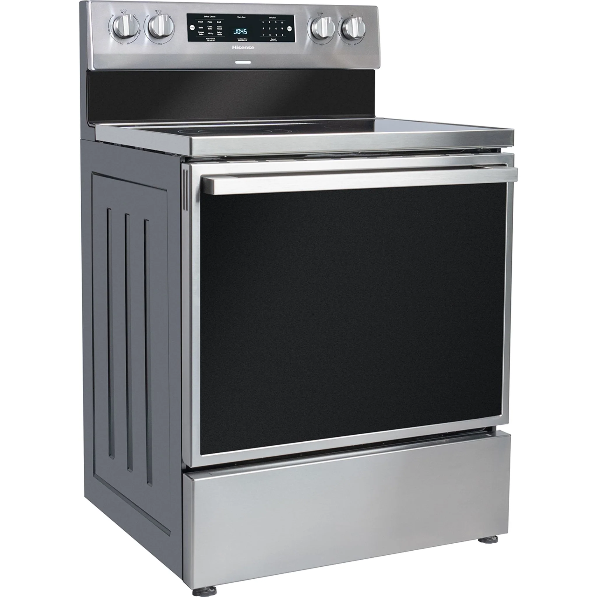 Hisense 30" Electric Range (HBE3501CPS) - Stainless Steel & Black - Image 3
