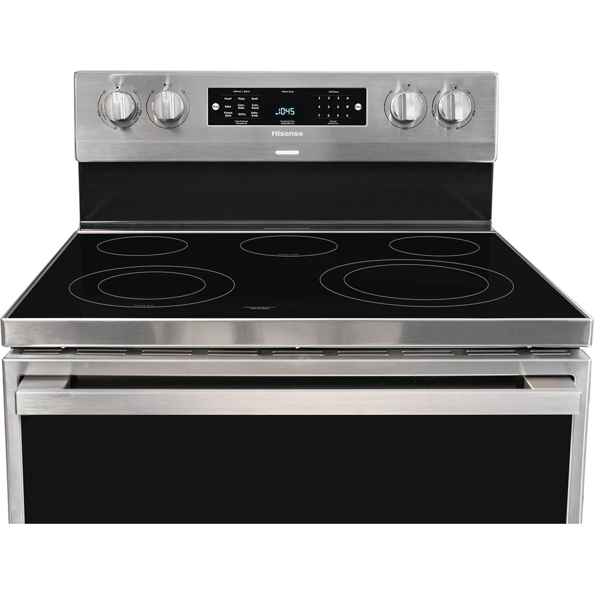 Hisense 30" Electric Range (HBE3501CPS) - Stainless Steel & Black - Image 5