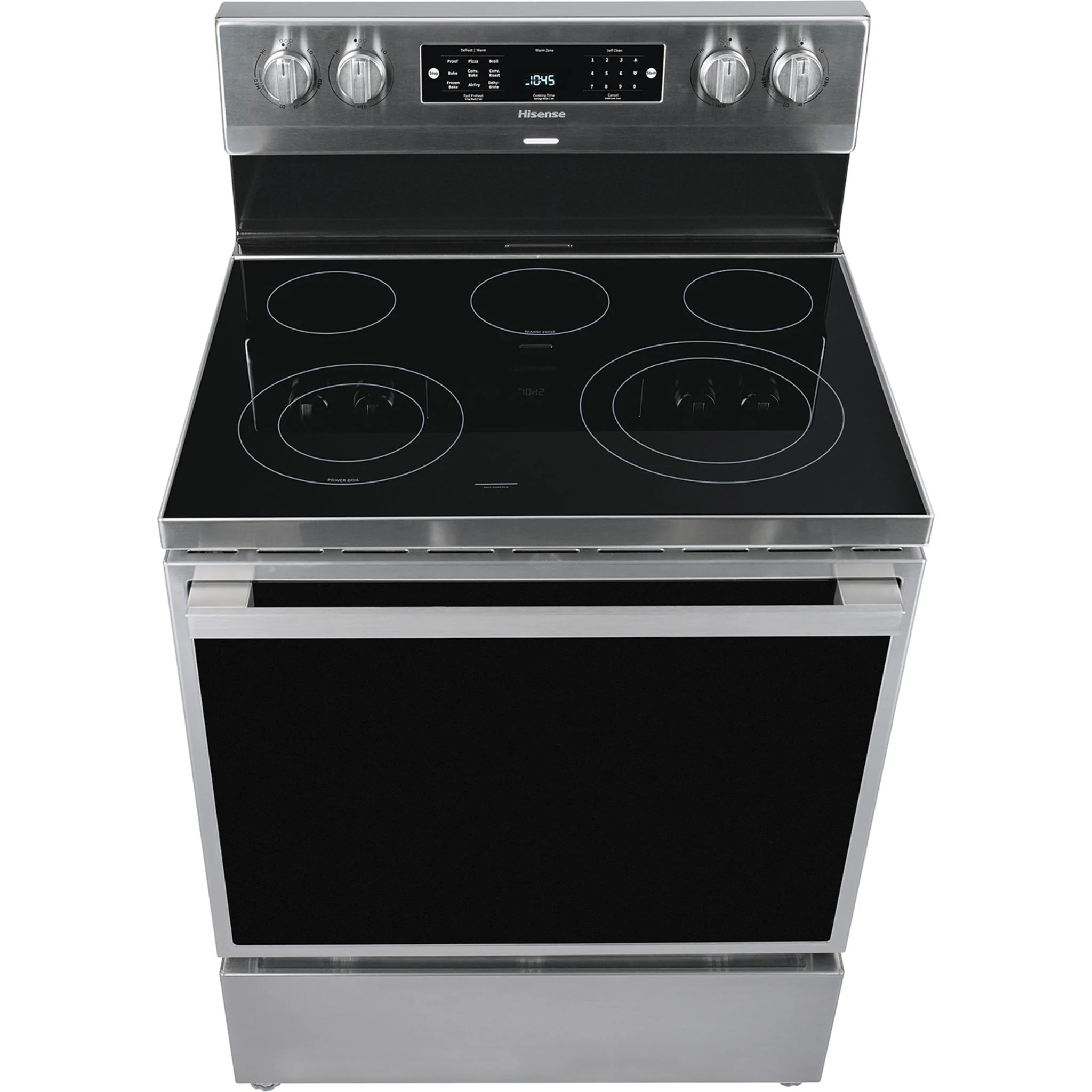 Hisense 30" Electric Range (HBE3501CPS) - Stainless Steel & Black - Image 6