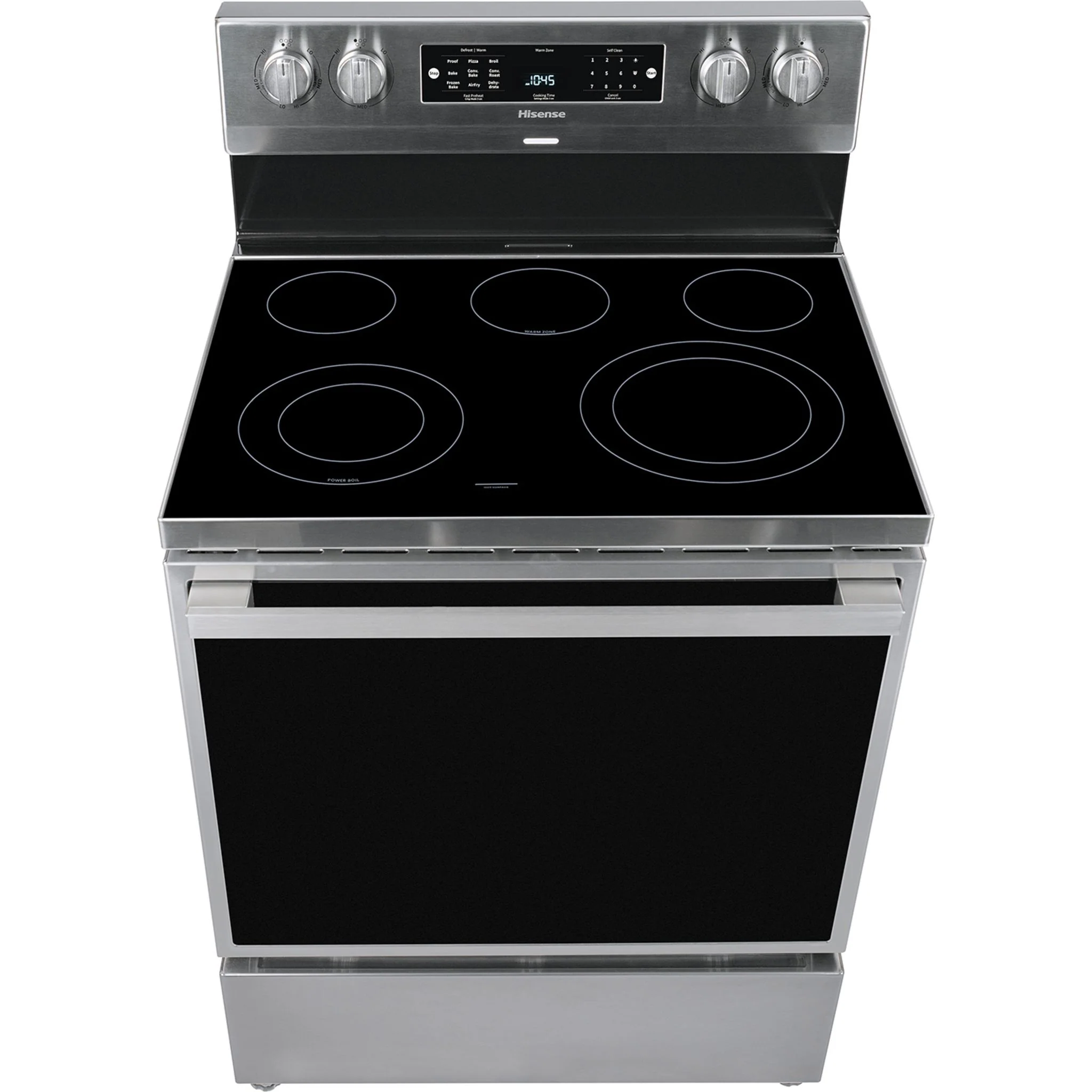 Hisense 30" Electric Range (HBE3501CPS) - Stainless Steel & Black - Image 7