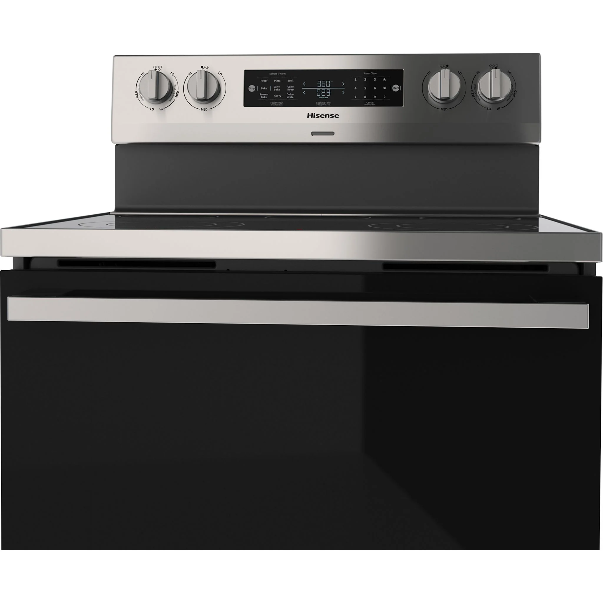 Hisense 30" Electric Range (HFE3502CAS) - Black - Image 6