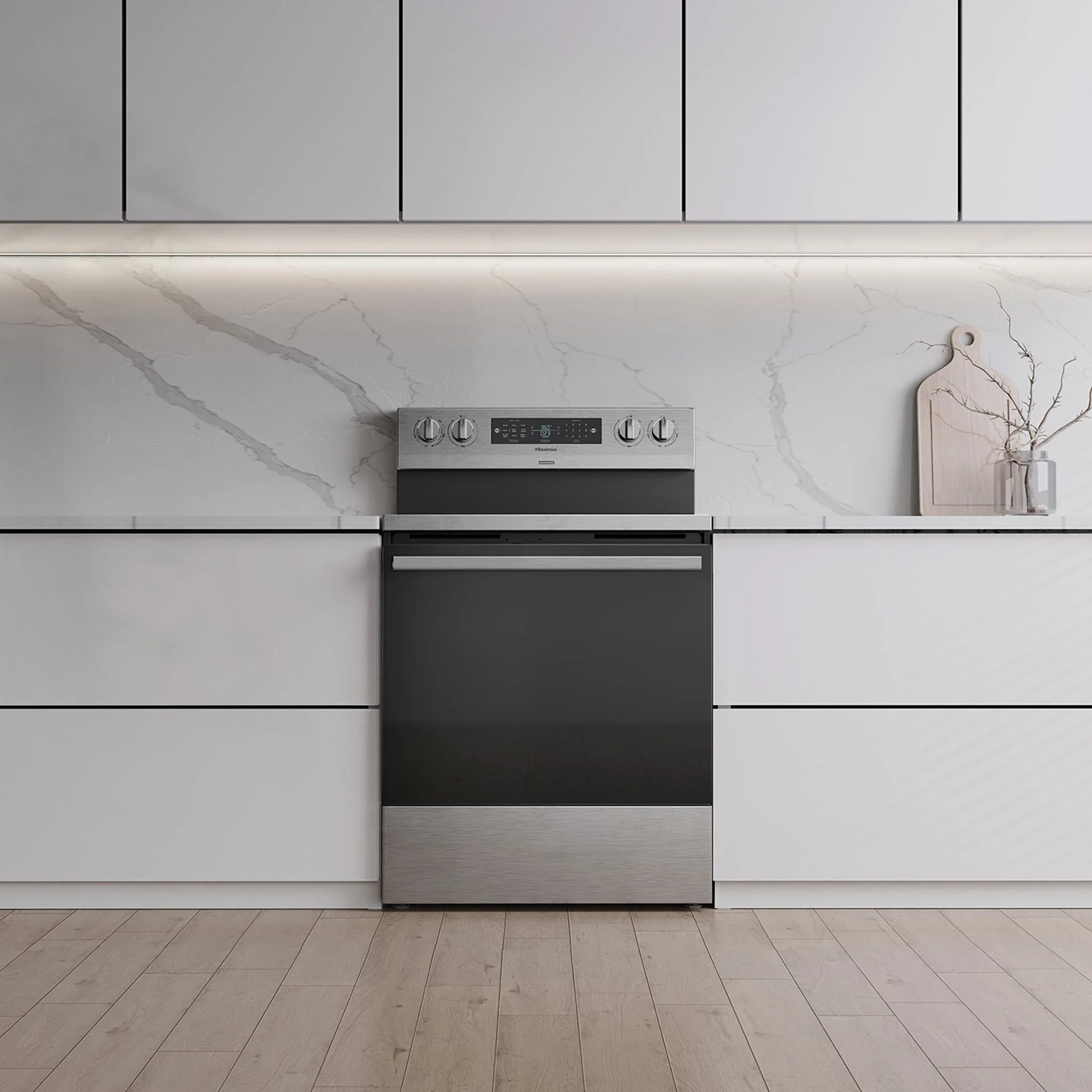 Hisense 30" Electric Range (HFE3502CAS) - Black - Image 7