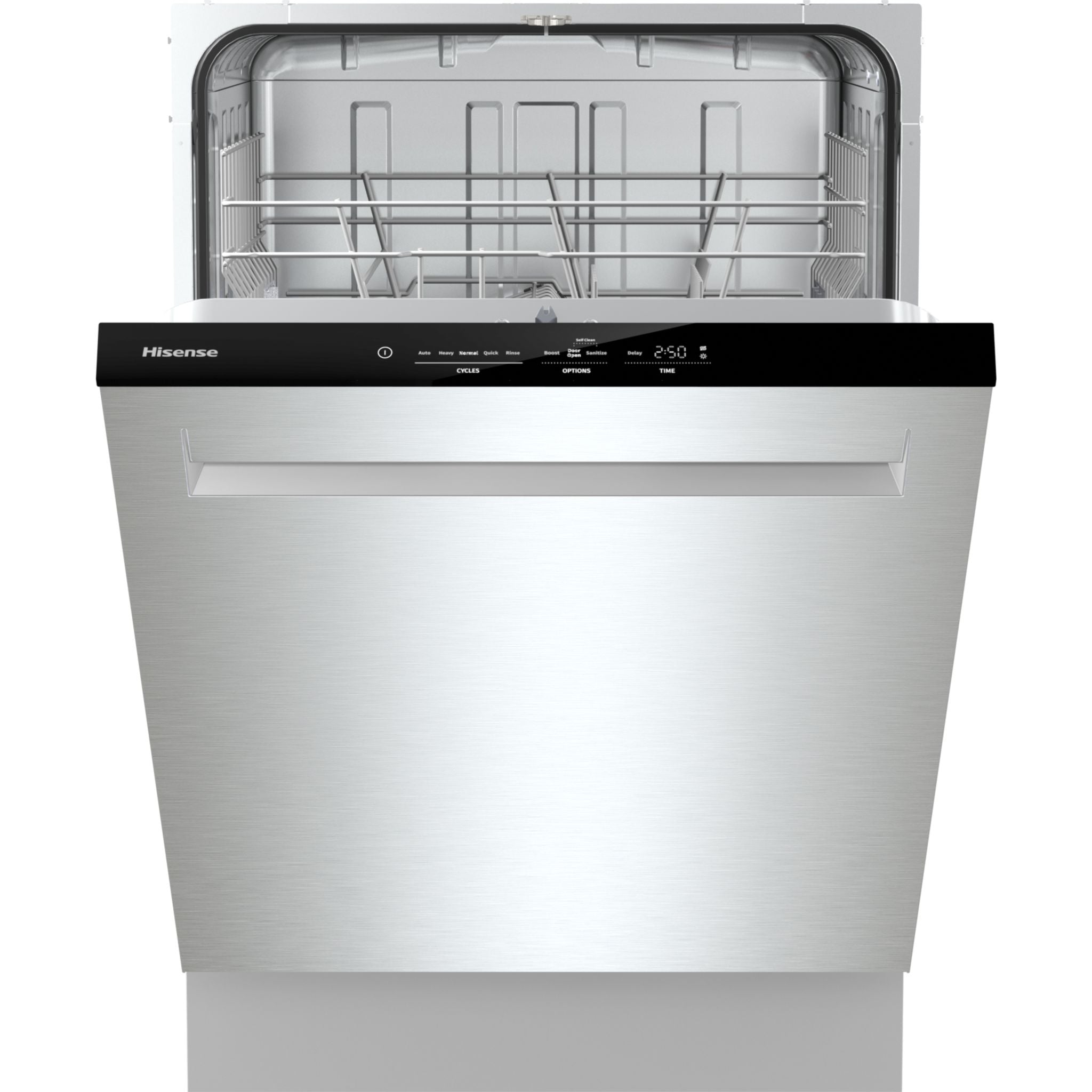 Hisense Dishwasher Stainless Steel Tub (HUI6220XCUS) - Stainless Steel - Image 2