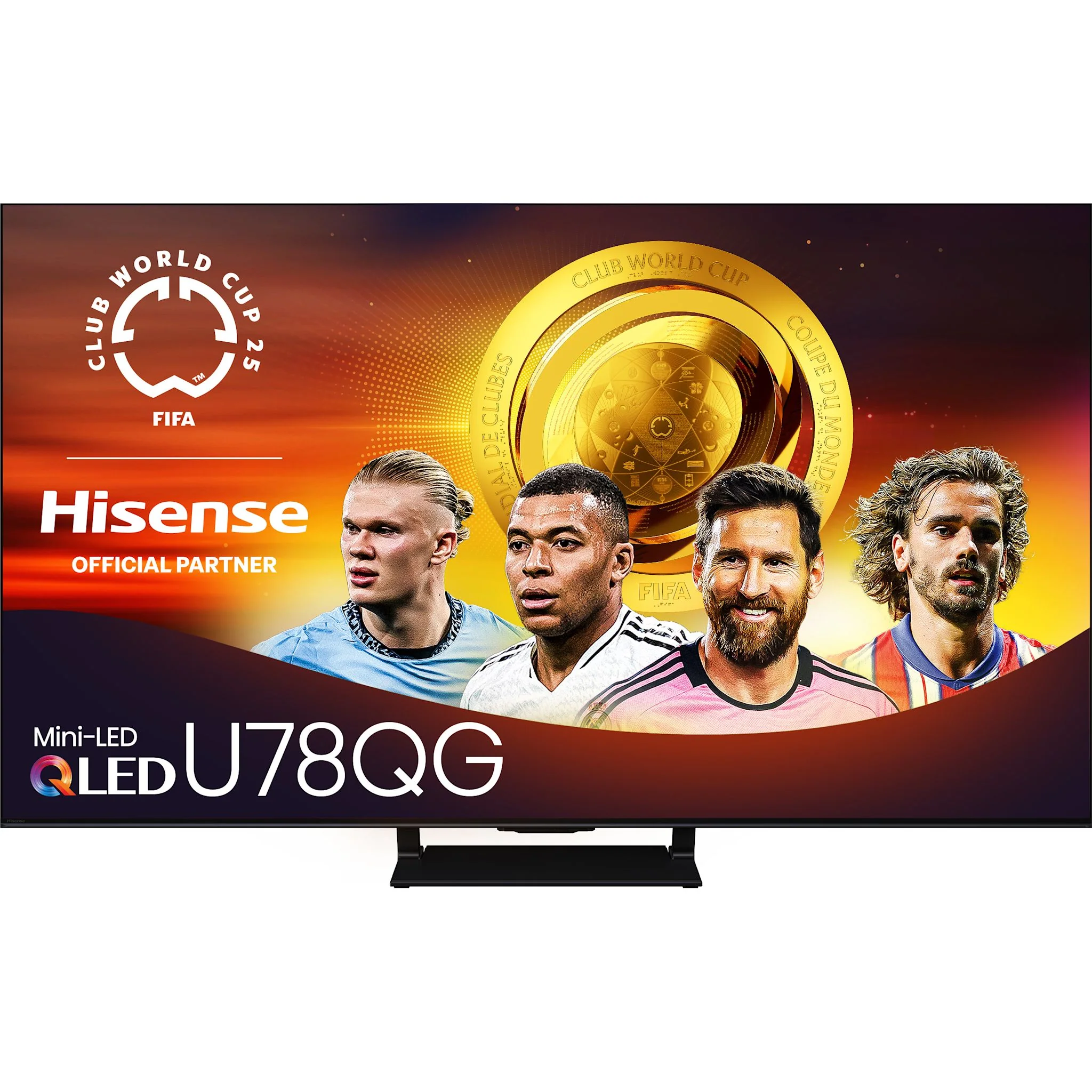 Hisense 65" 4K Mini-QLED 165Hz Google Smart TV (65U78QG)