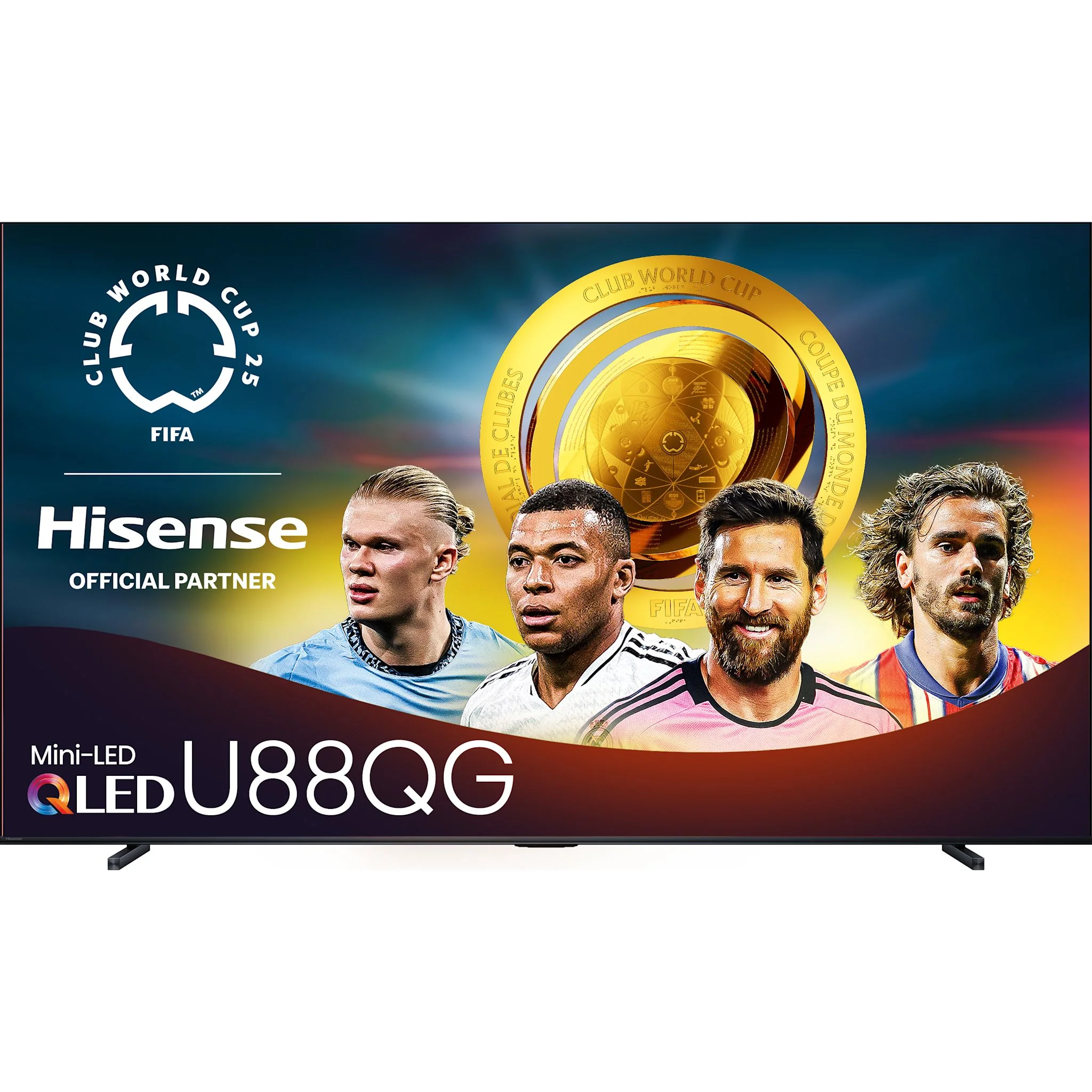Hisense 65" 4K Mini-QLED 165Hz Pro Google Smart TV (65U88QG)