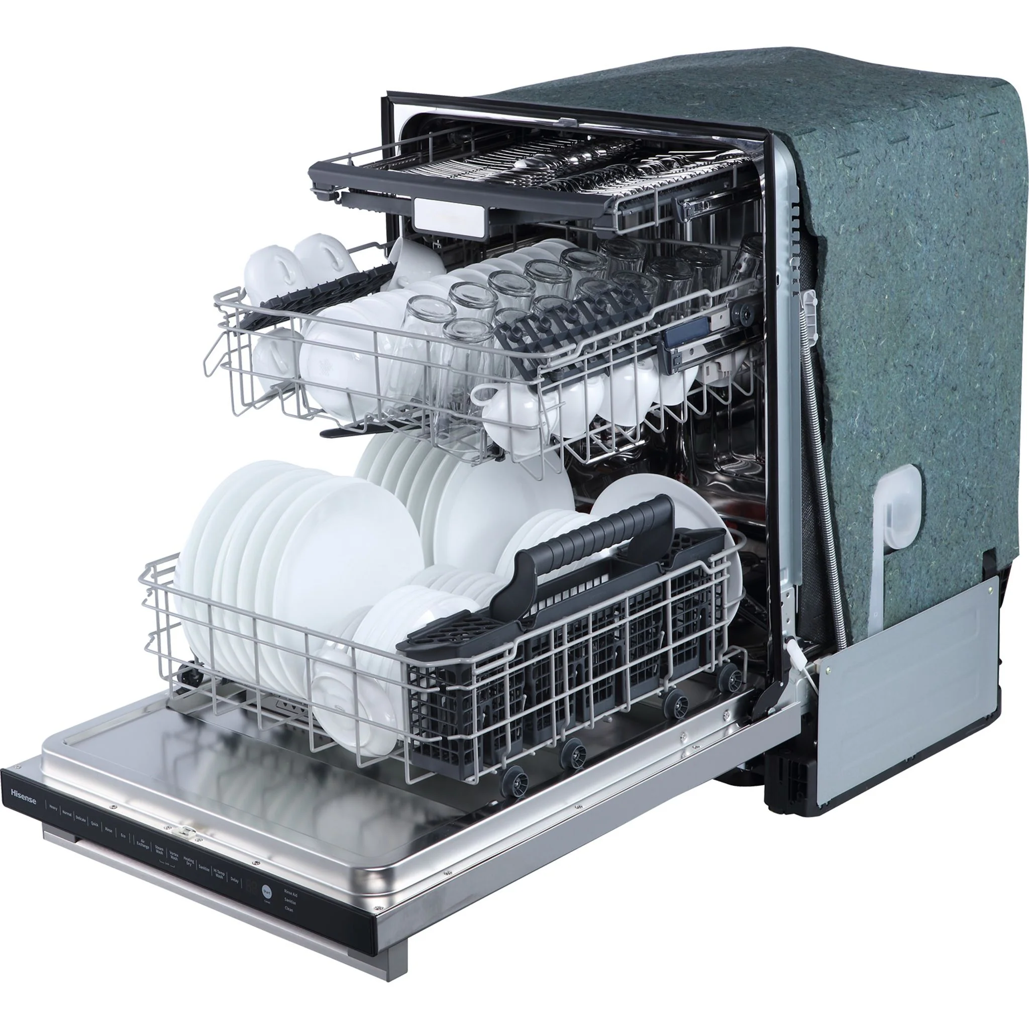 Hisense Dishwasher Stainless Steel (HDW63314SS) - Stainless Steel - Image 7