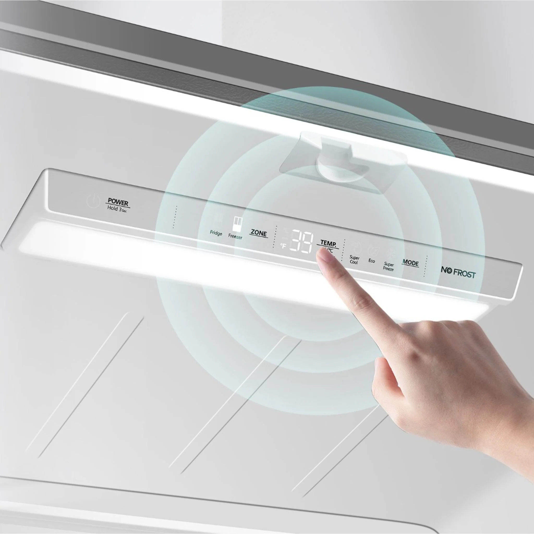 Hisense Counter Depth Fridge (RF225A3CSE) - Fingerprint Resistant Stainless Steel - Image 11