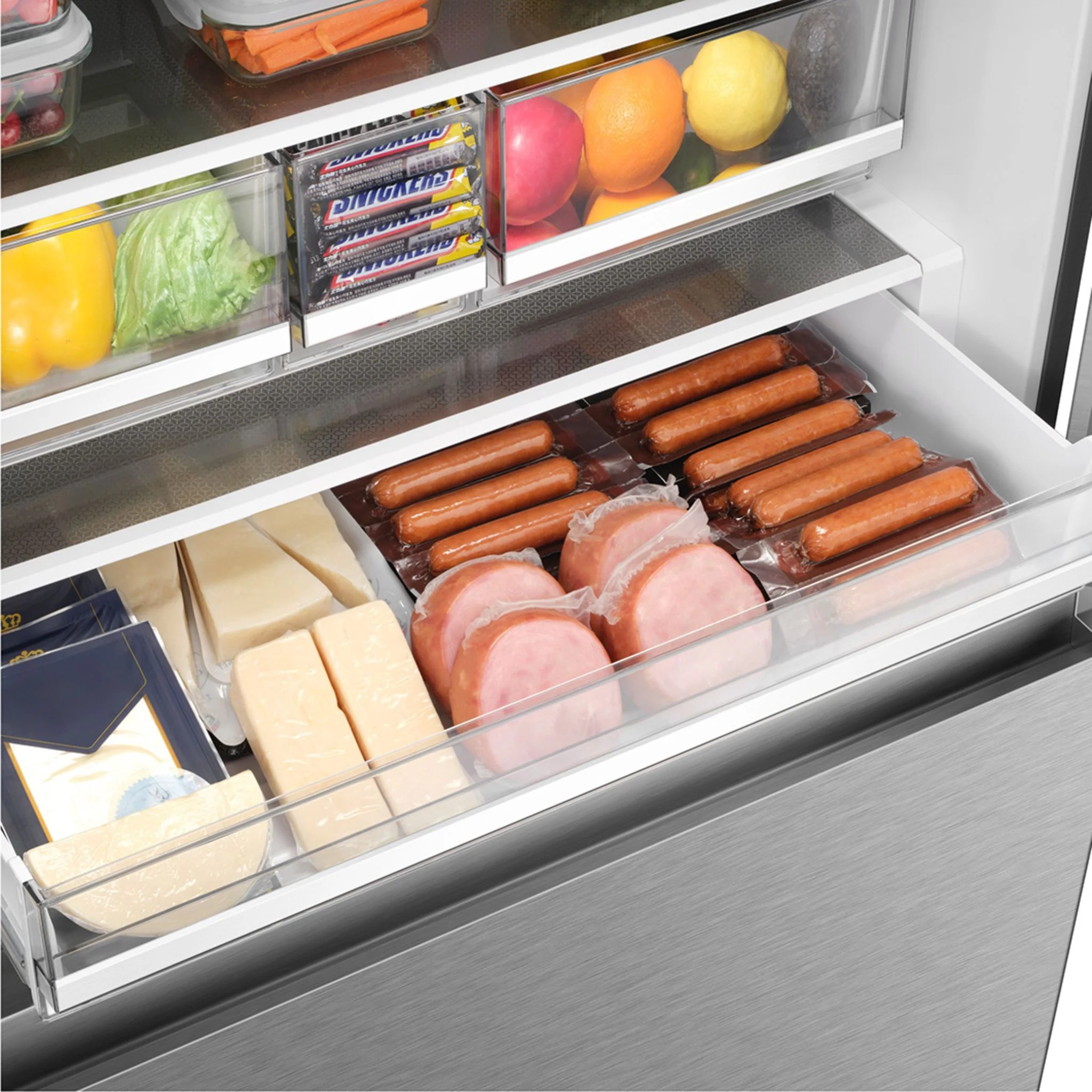 Hisense Counter Depth Fridge (RF225A3CSE) - Fingerprint Resistant Stainless Steel - Image 22