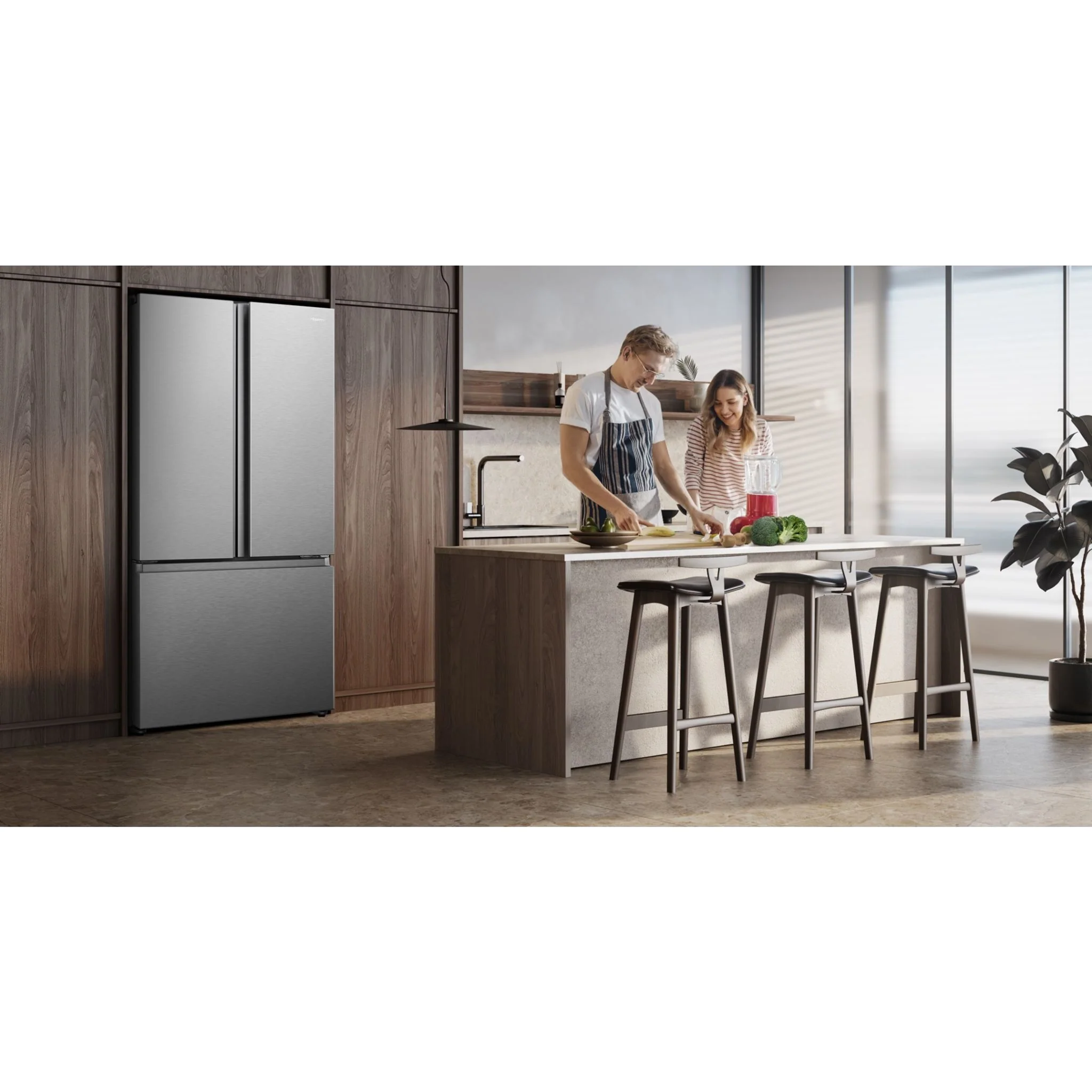Hisense Counter Depth Fridge (RF225A3CSE) - Fingerprint Resistant Stainless Steel - Image 32