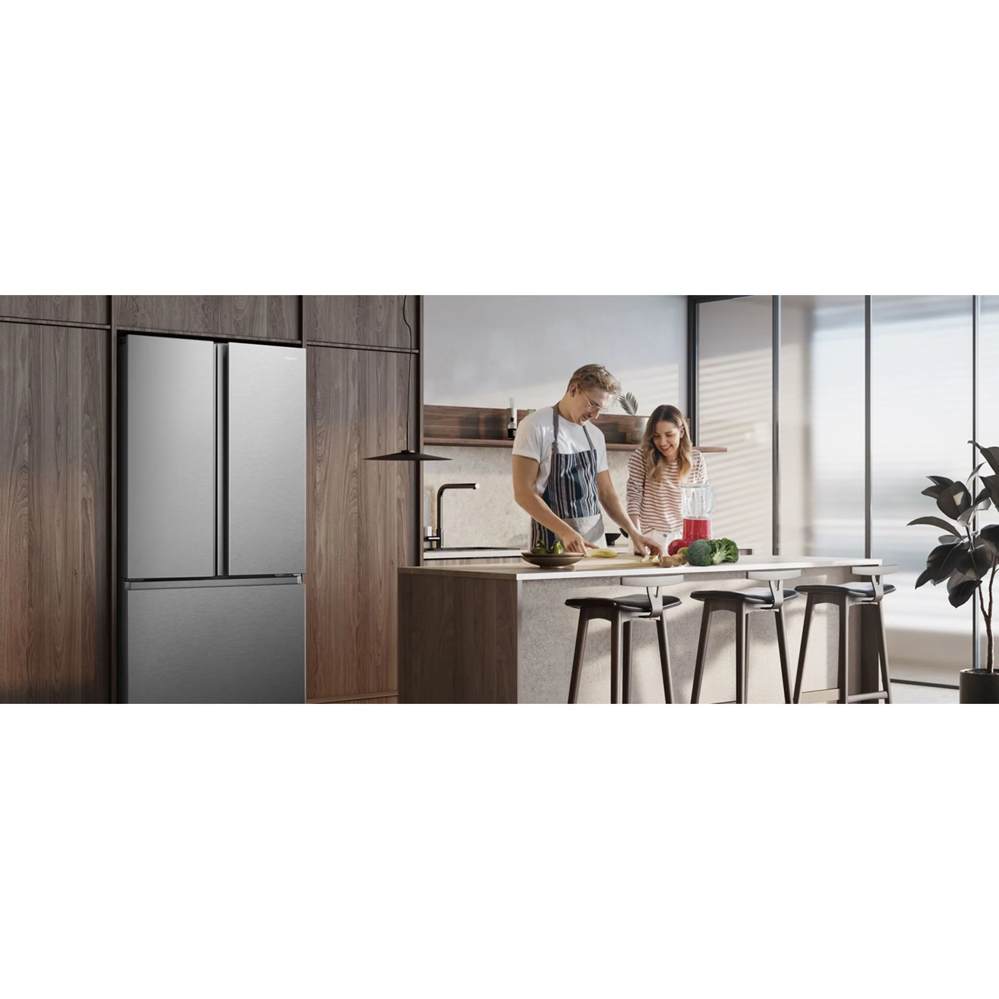 Hisense Counter Depth Fridge (RF225A3CSE) - Fingerprint Resistant Stainless Steel - Image 33