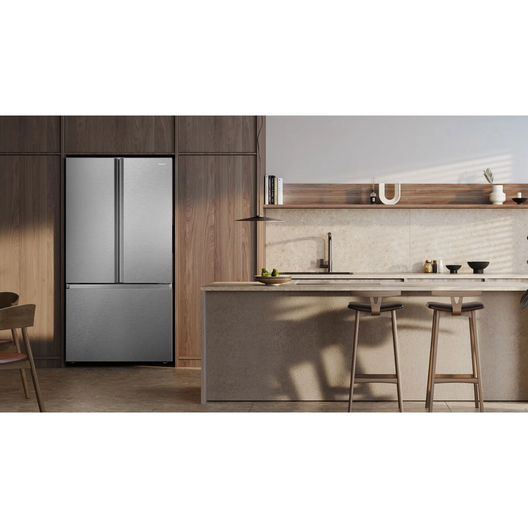 Hisense Counter Depth Fridge (RF225A3CSE) - Fingerprint Resistant Stainless Steel - Image 34