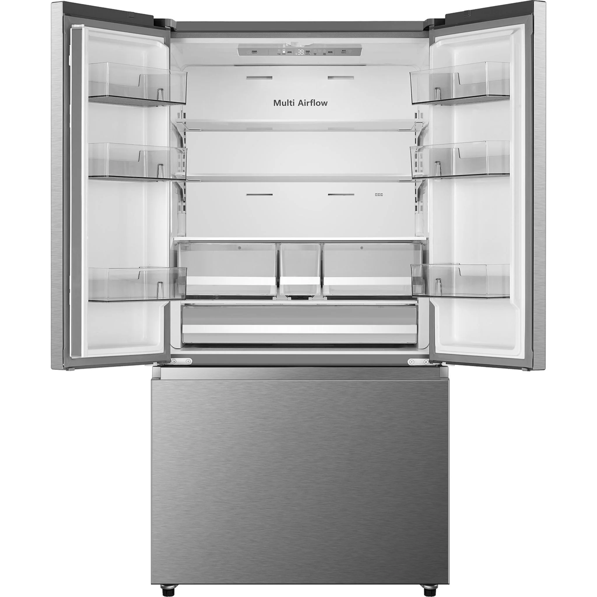 Hisense Counter Depth Fridge (RF225A3CSE) - Fingerprint Resistant Stainless Steel - Image 4