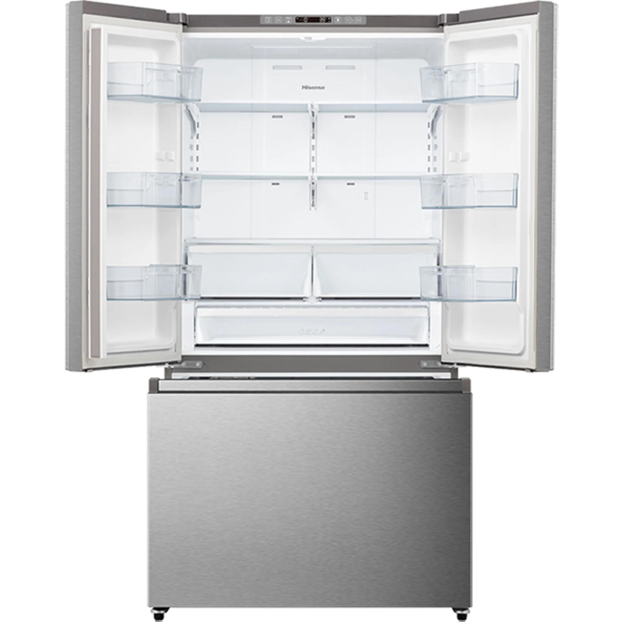 Hisense French Door Fridge (RF27A3FSE) - Stainless Steel - Image 5