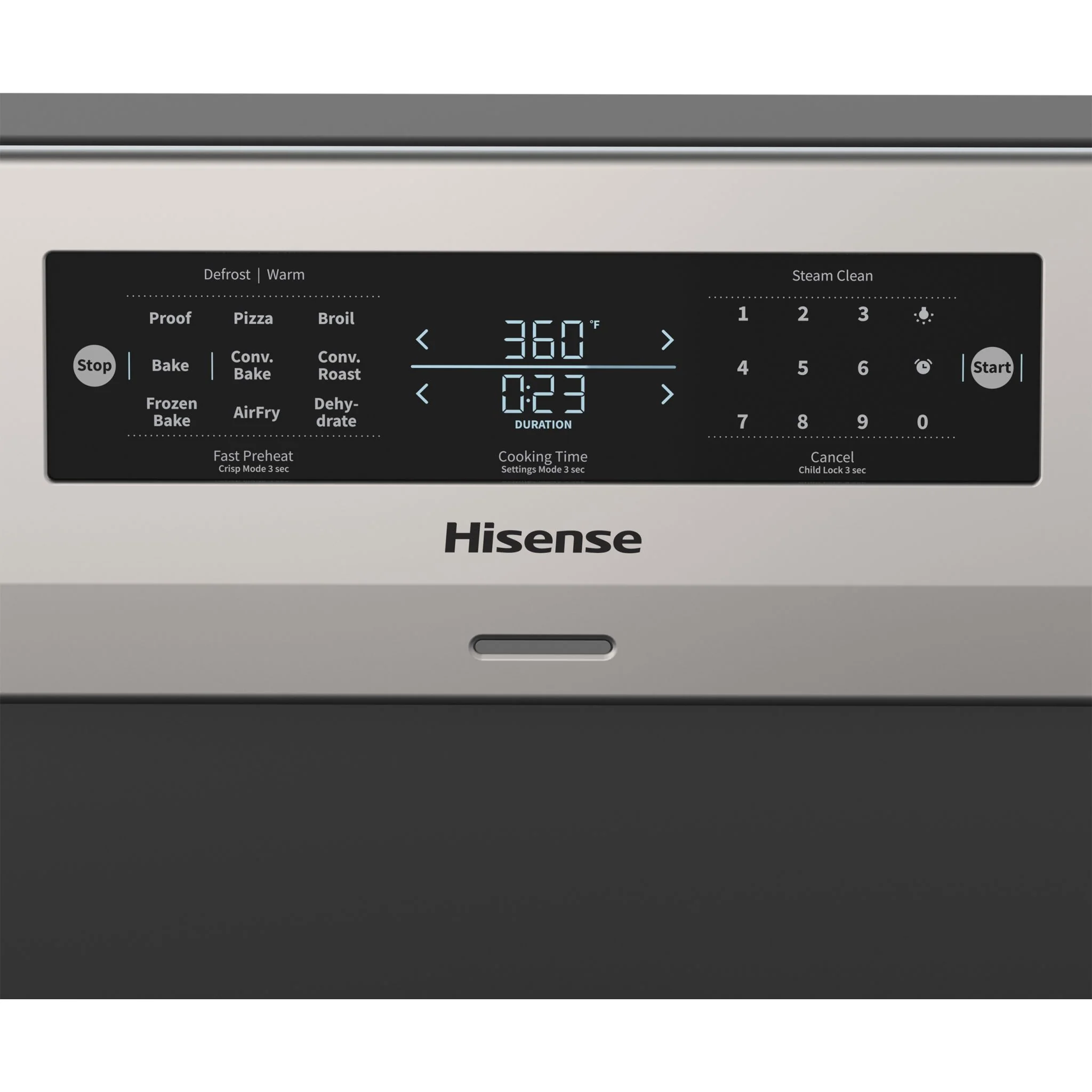 Hisense True Convection Range (HBE3502CAS) - Black - Image 3