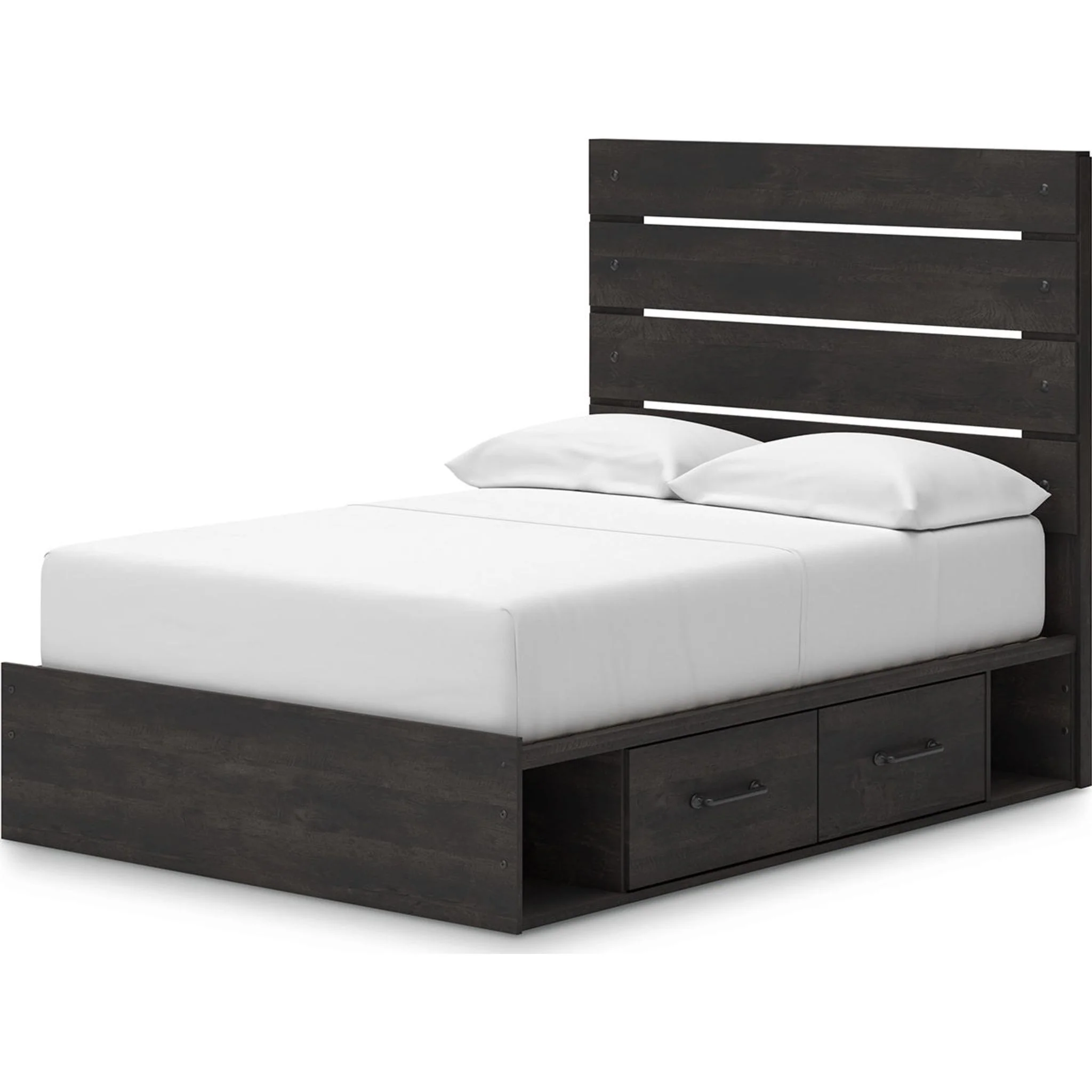 Hollivern 6 Piece Full Storage Bedroom - Dark Gray - Image 11