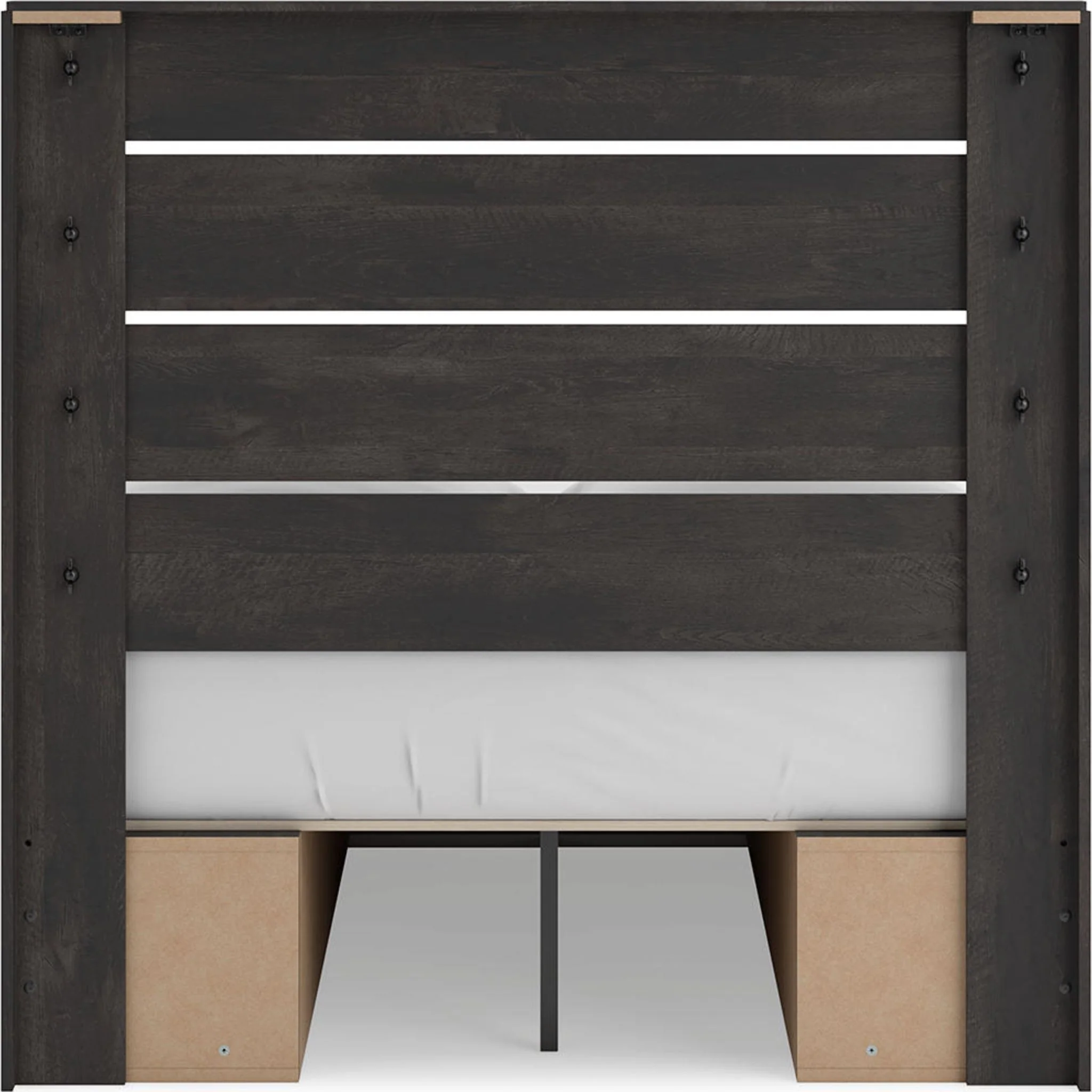 Hollivern 6 Piece Full Storage Bedroom - Dark Gray - Image 15
