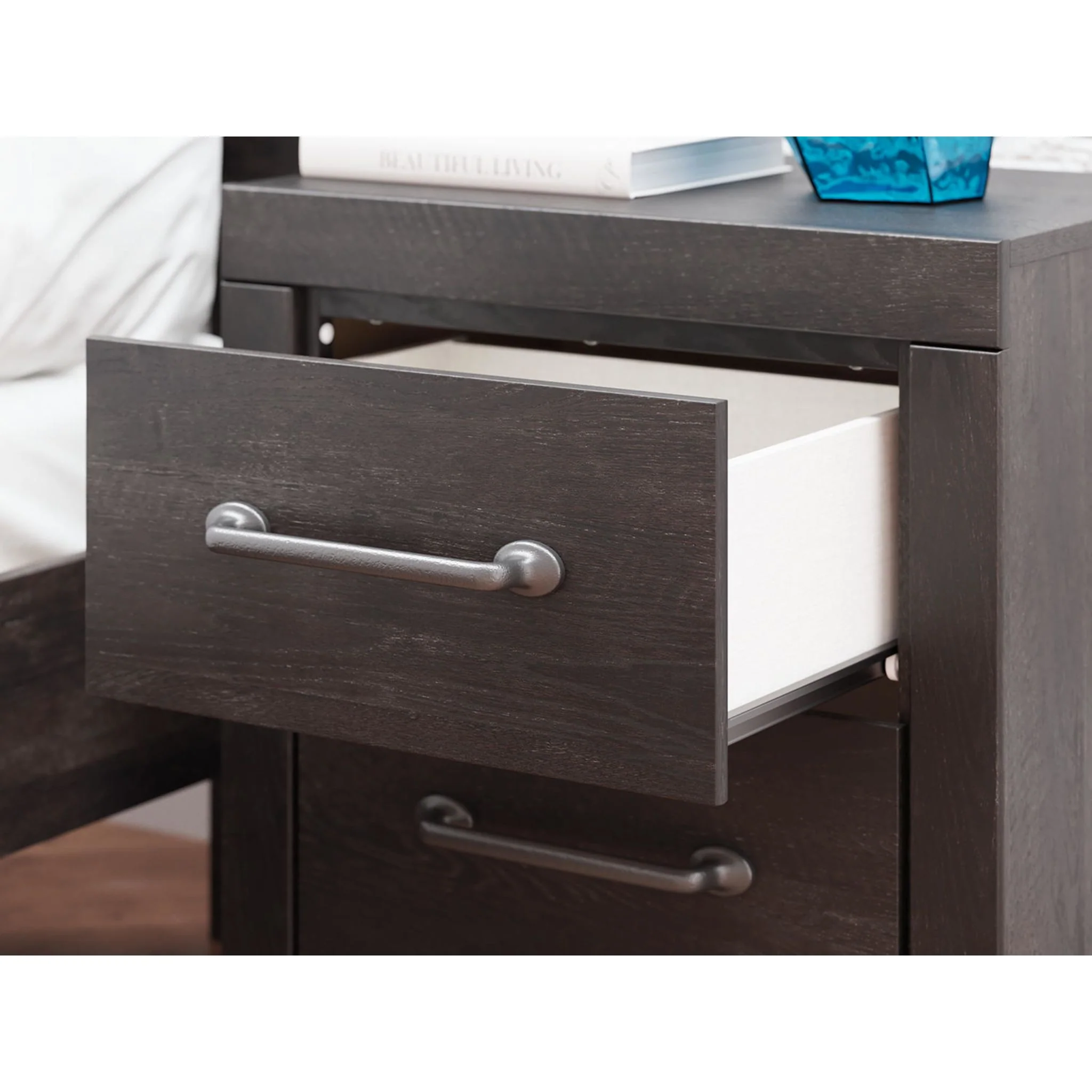 Hollivern 6 Piece Full Storage Bedroom - Dark Gray - Image 28