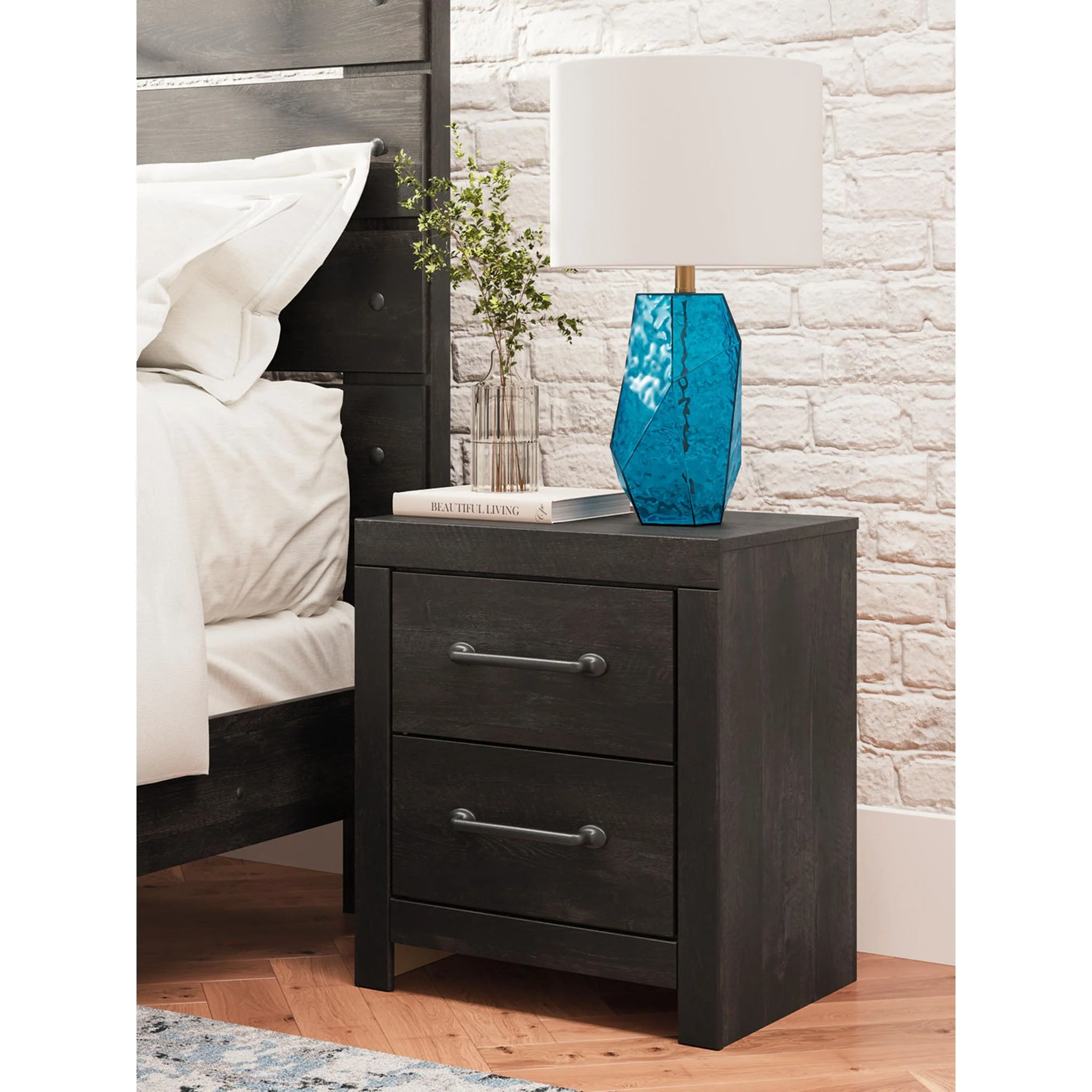 Hollivern 6 Piece Full Storage Bedroom - Dark Gray - Image 32