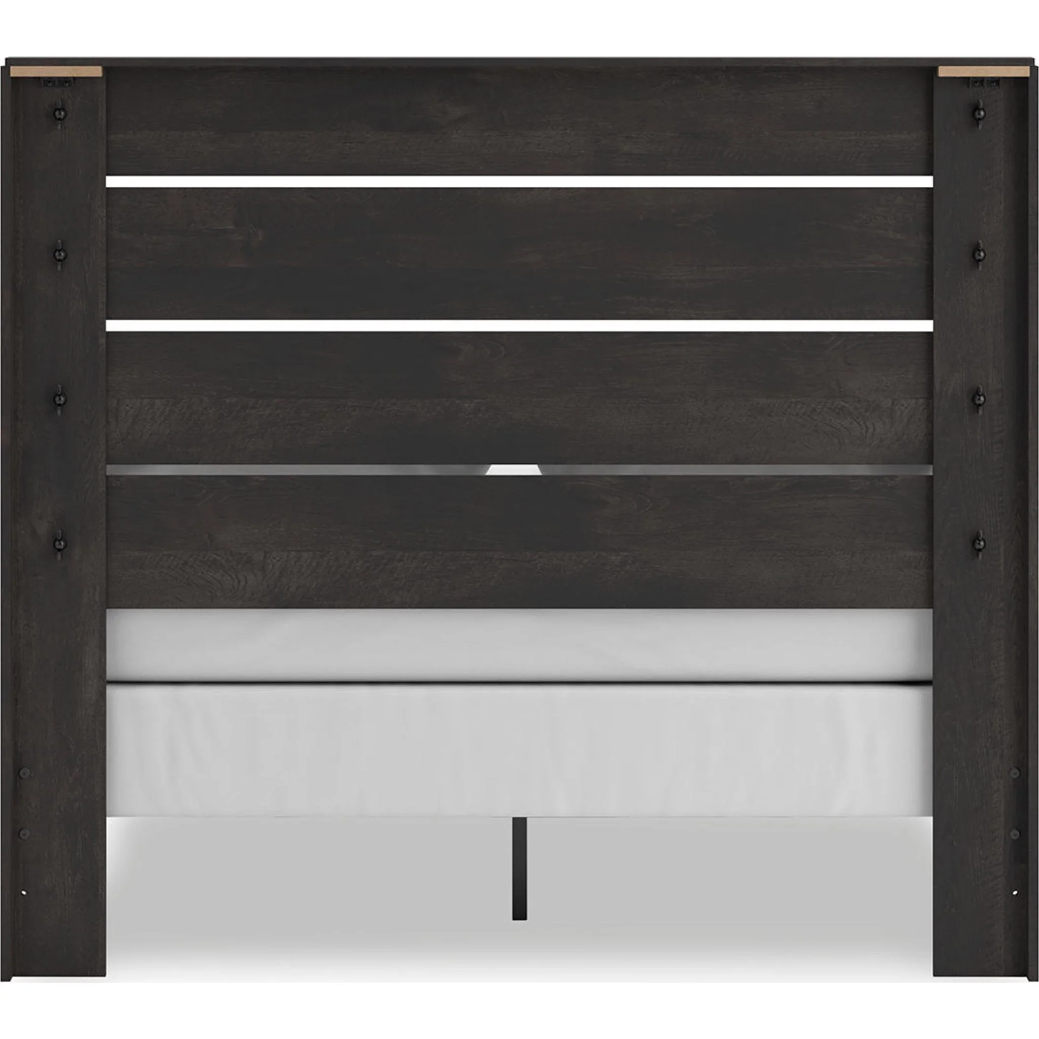 Hollivern 6 Piece Queen Panel Bedroom - Dark Gray - Image 14