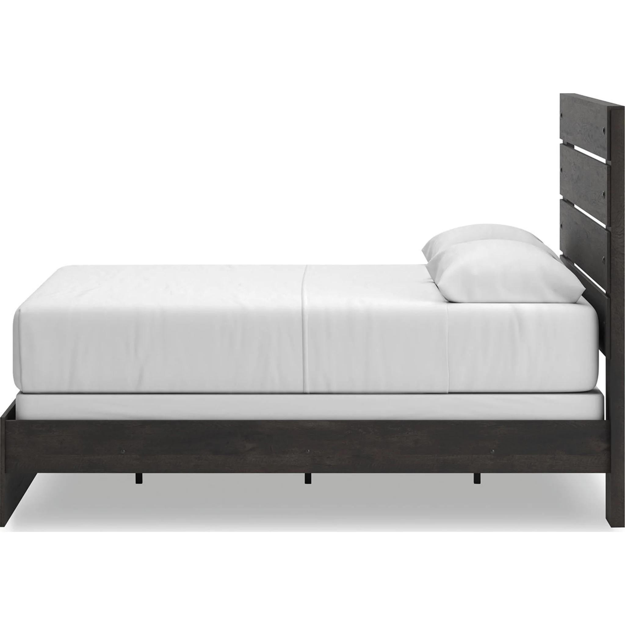 Hollivern 6 Piece Queen Panel Bedroom - Dark Gray - Image 18