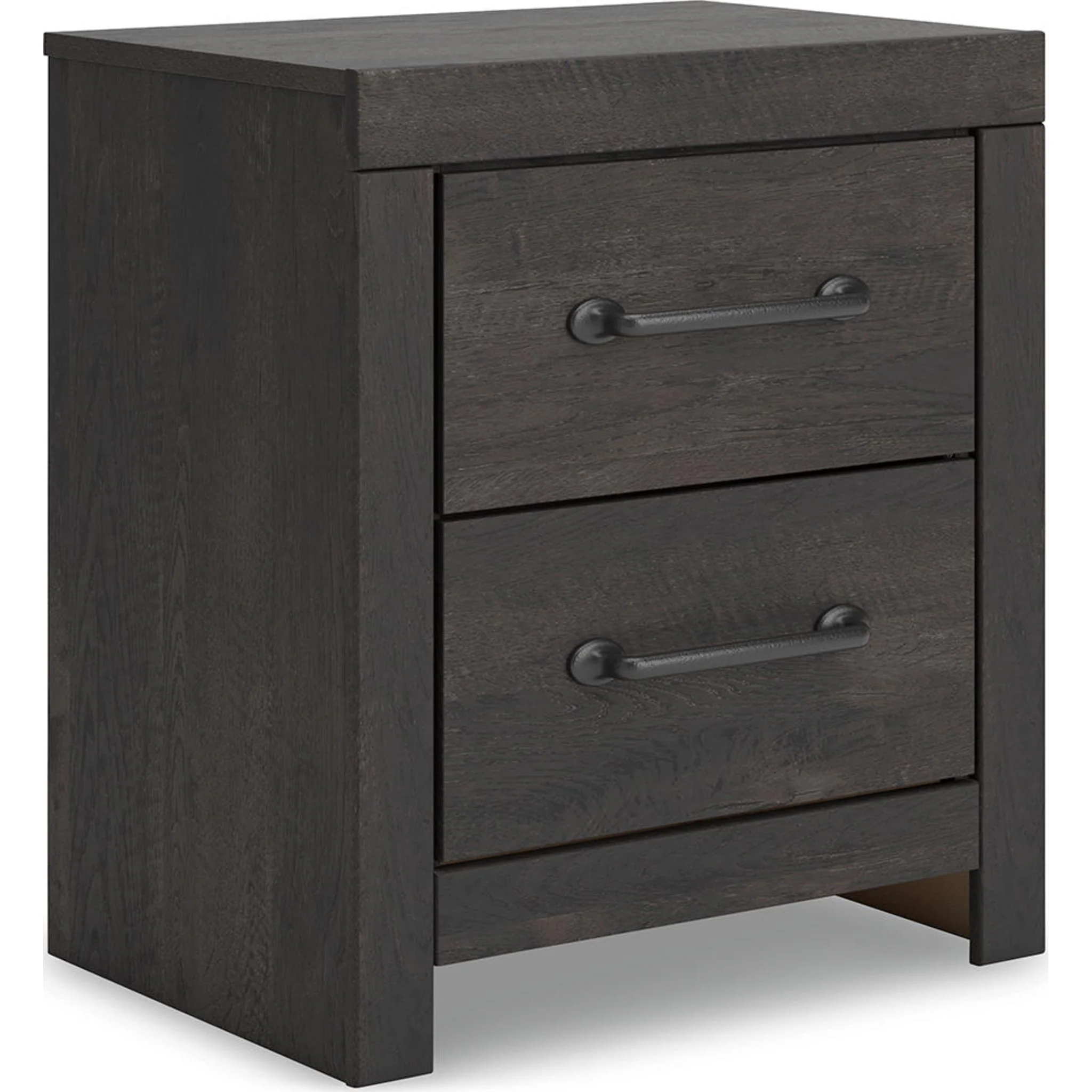 Hollivern 6 Piece Queen Panel Bedroom - Dark Gray - Image 24