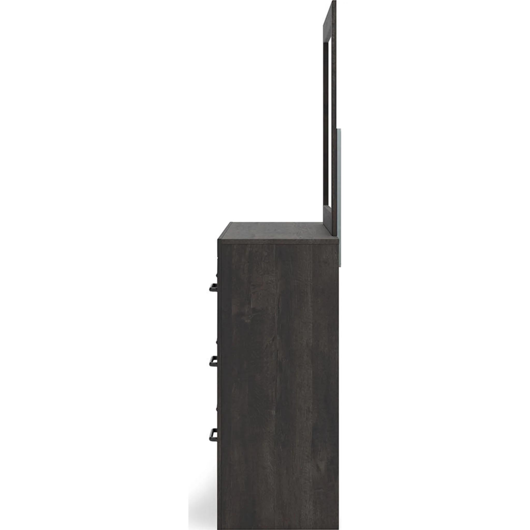 Hollivern 6 Piece Queen Panel Bedroom - Dark Gray - Image 8