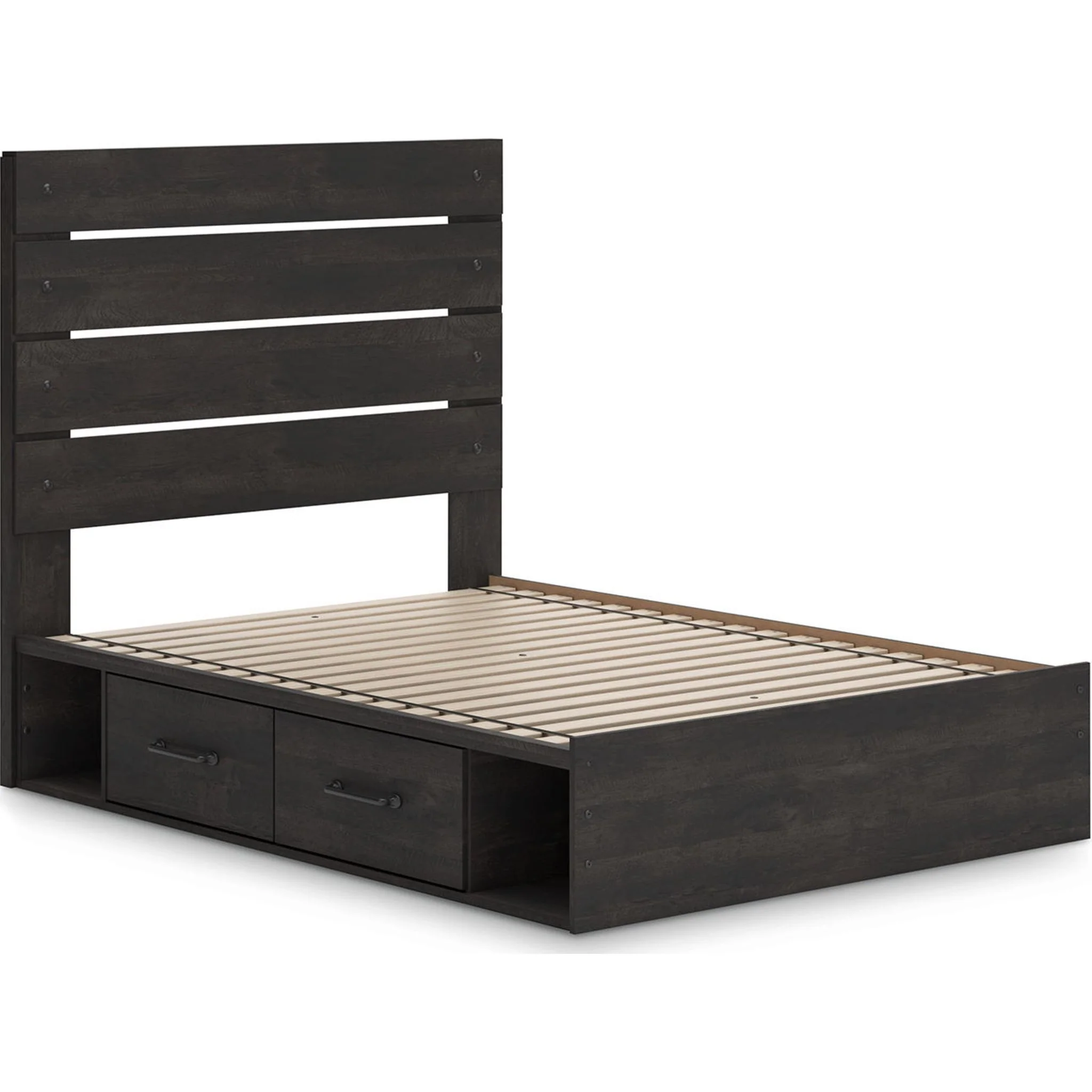 Hollivern Full Storage Bed - Dark Gray - Image 17