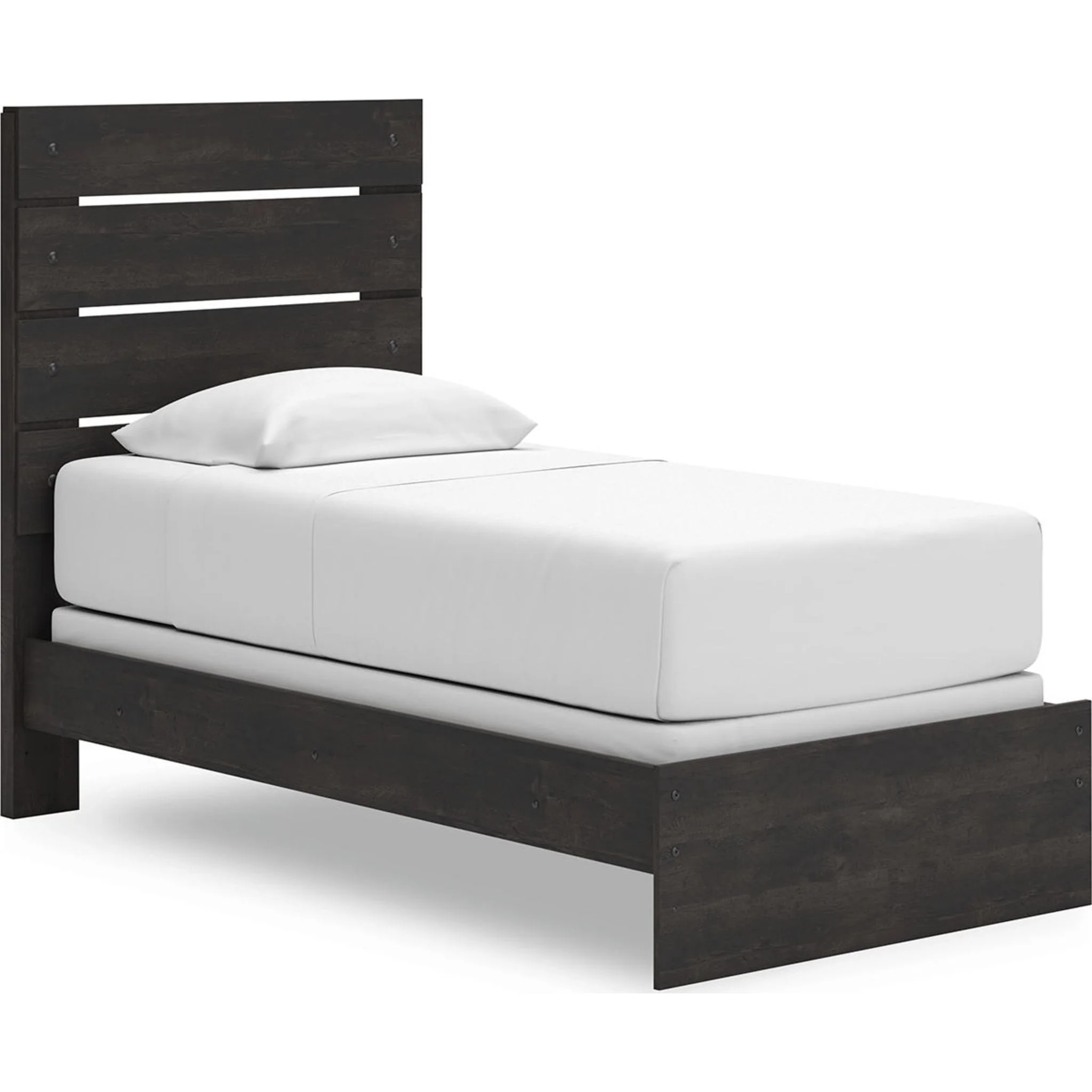 Hollivern Panel Bed - Dark Gray