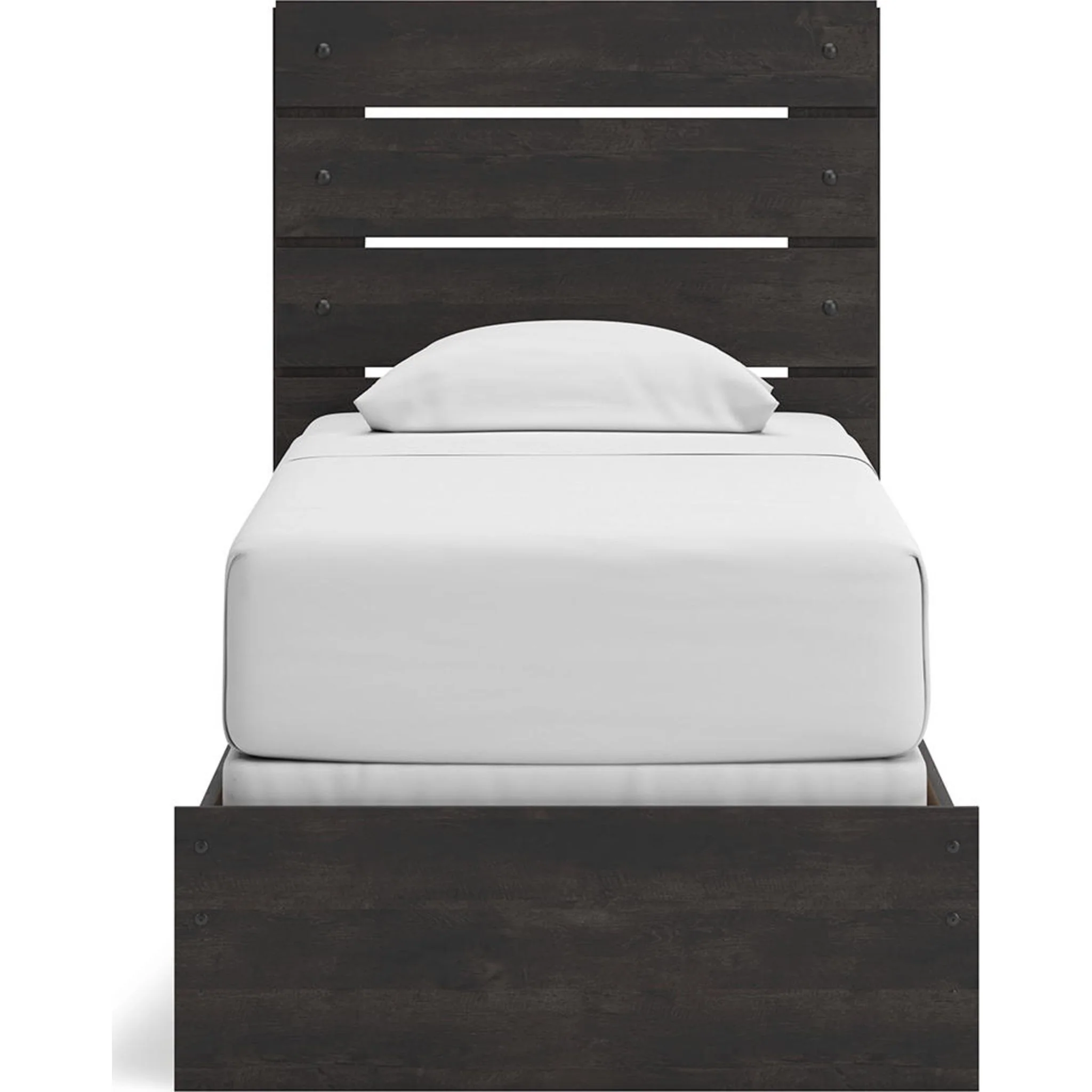 Hollivern Panel Bed - Dark Gray - Image 9