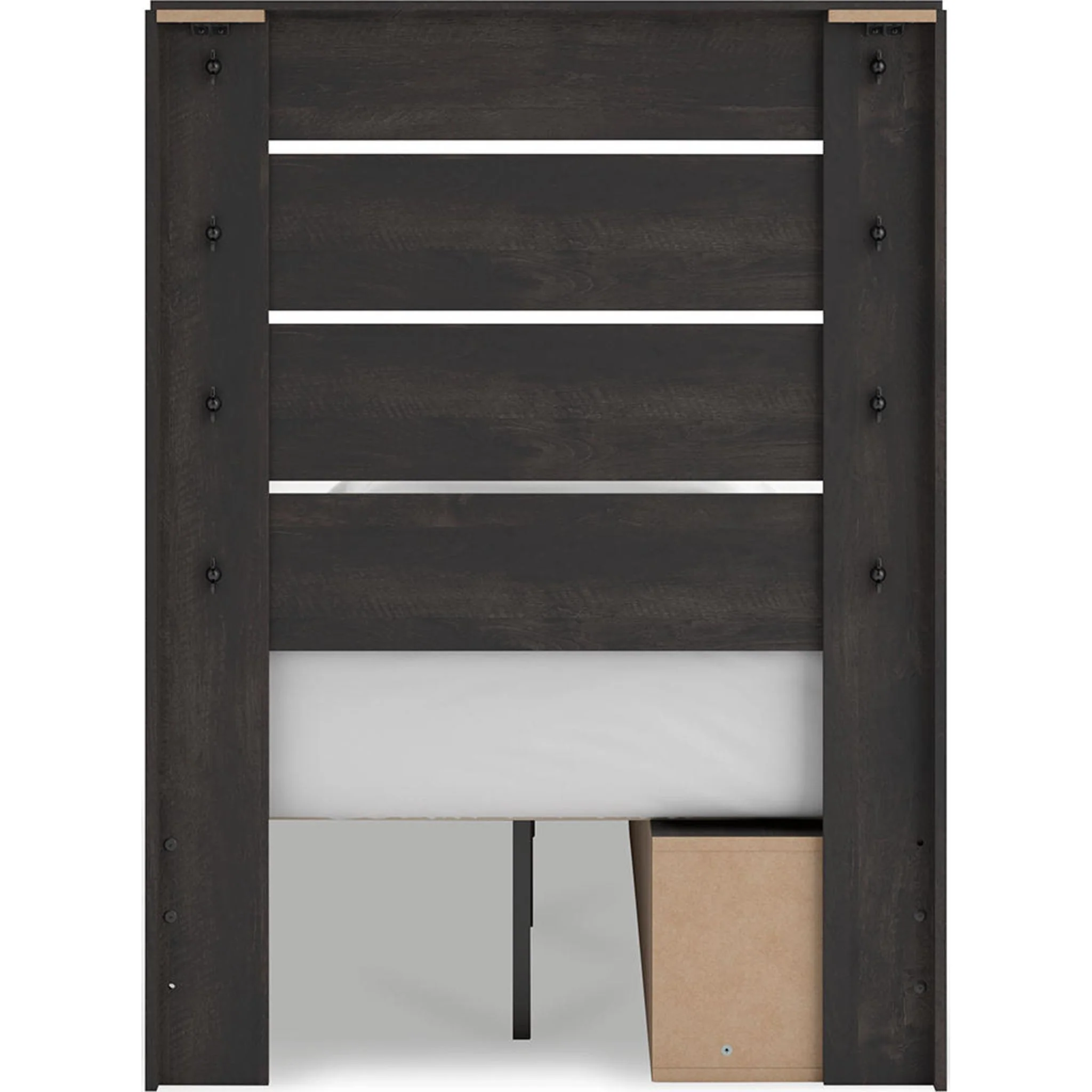 Hollivern Twin Storage Bed - Dark Gray - Image 8