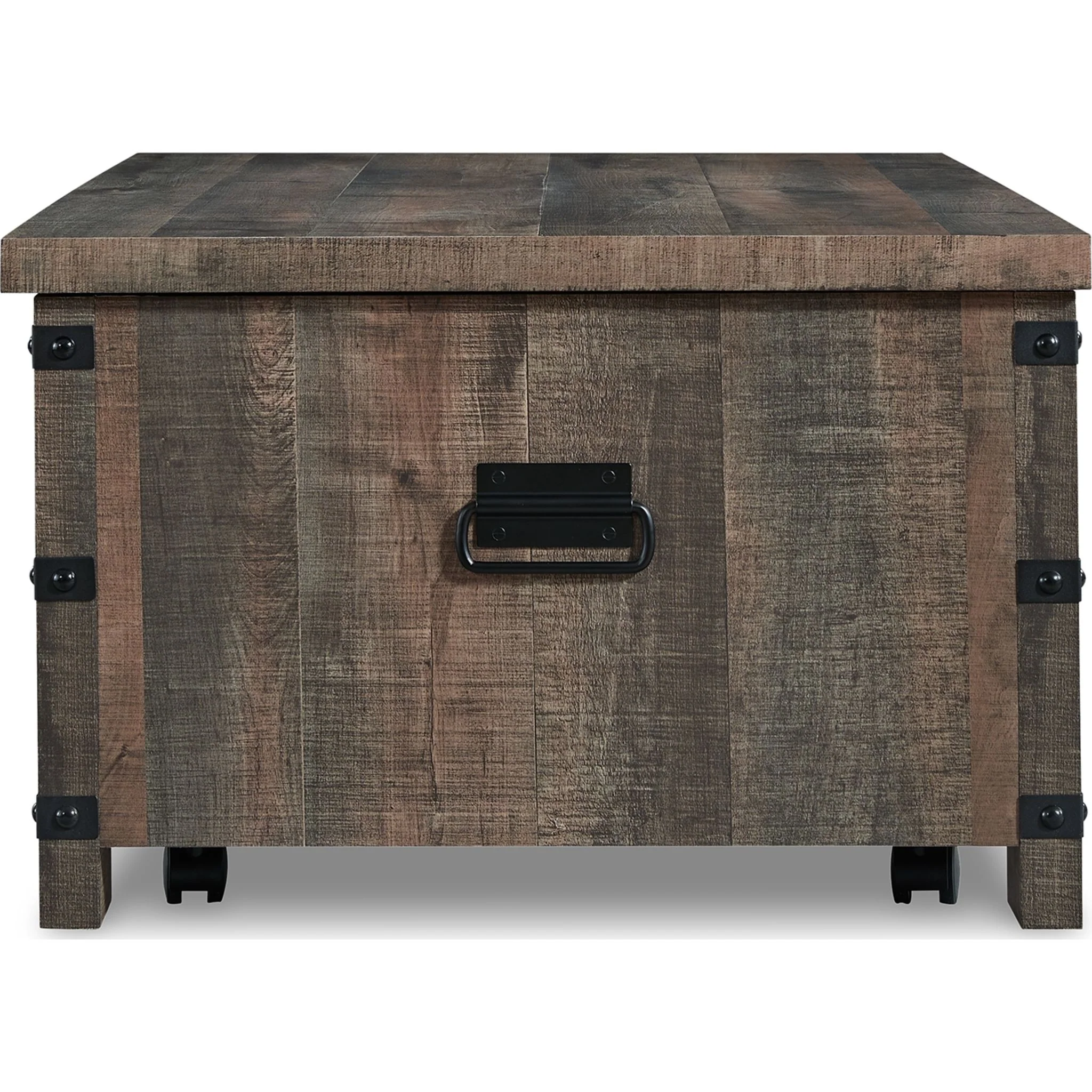 Hollum Coffee Table - Rustic Brown - Image 5