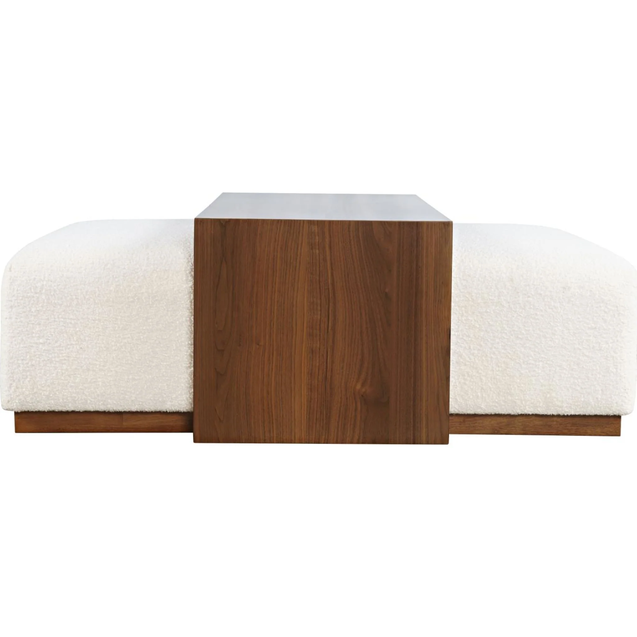 Hudson Ottoman - Chestnut
