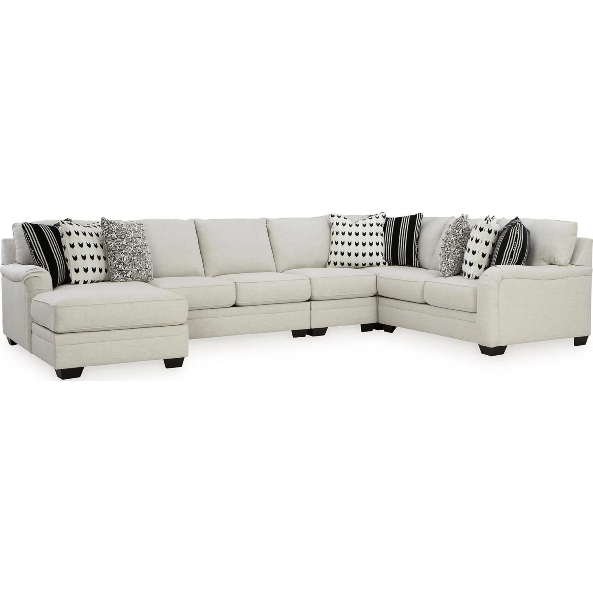 Huntsworth 5 Piece Sectional with Chaise