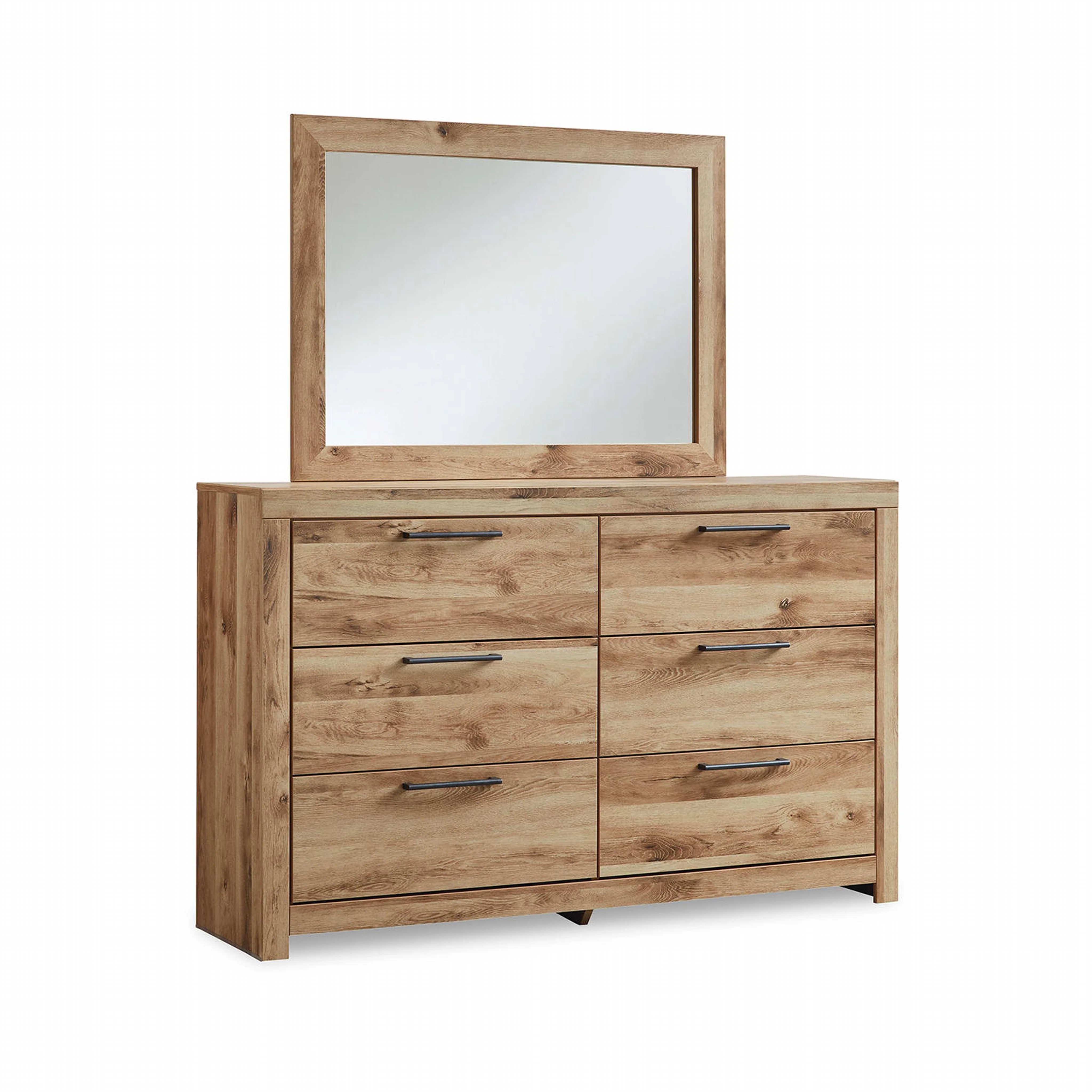 Hyanna 6 Piece Queen Storage Bedroom - Tan Brown - Image 4