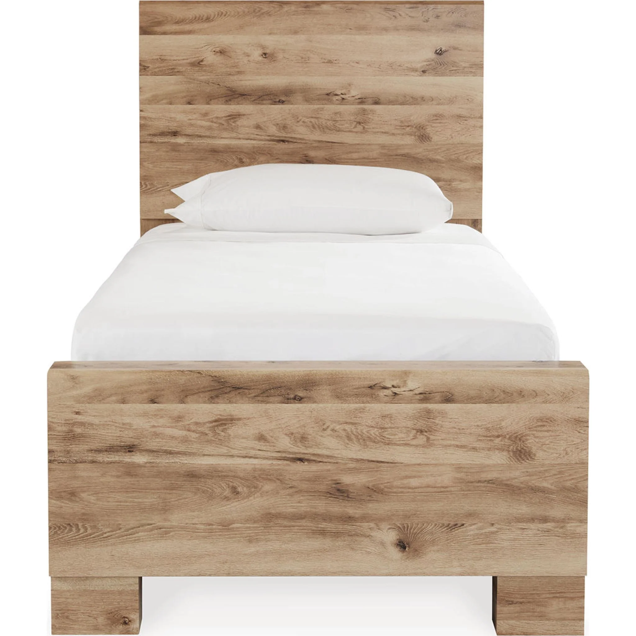 Hyanna Bed with 2 Drawer Storage - Tan Brown - Image 2