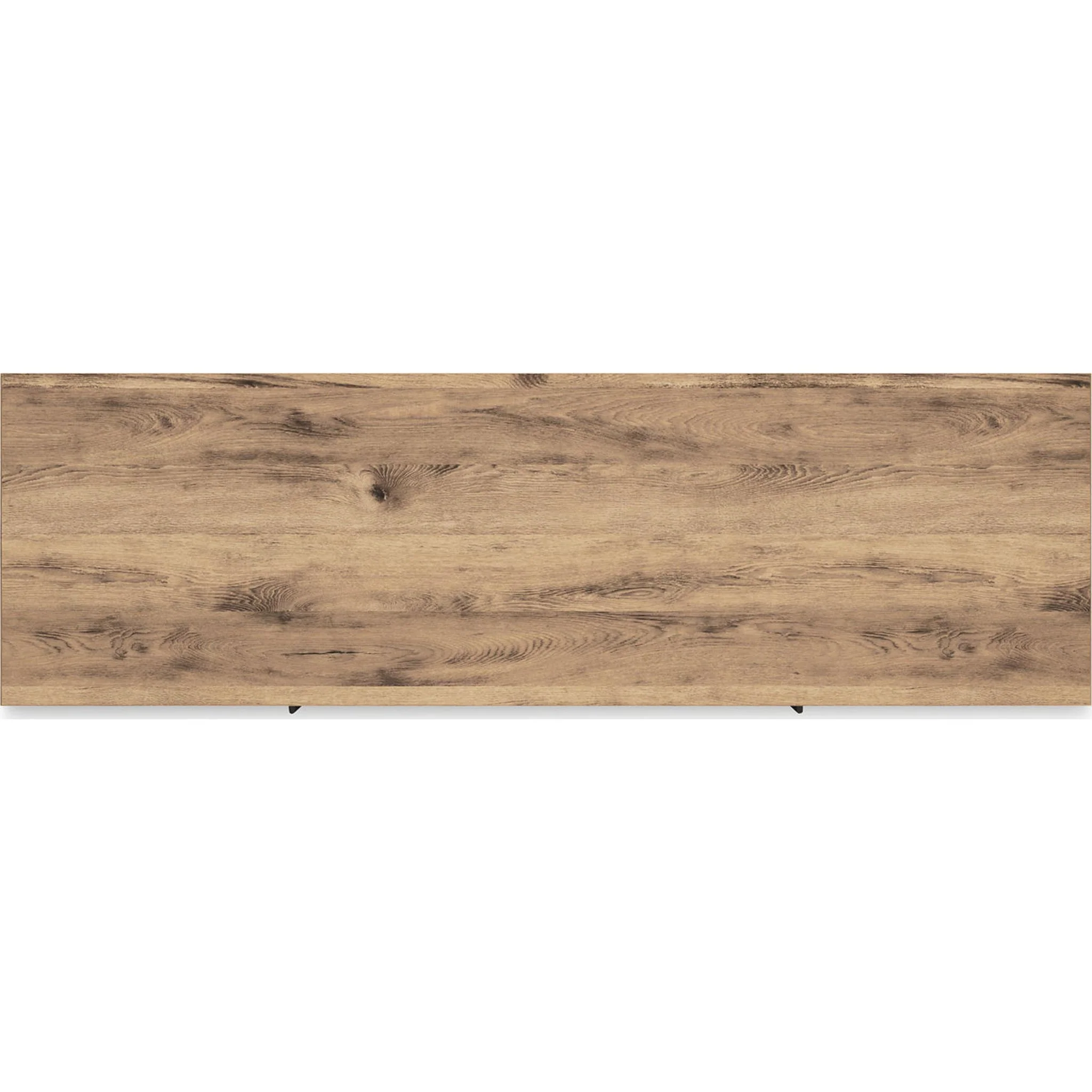 Hyanna TV Stand with Fireplace - Tan - Image 4