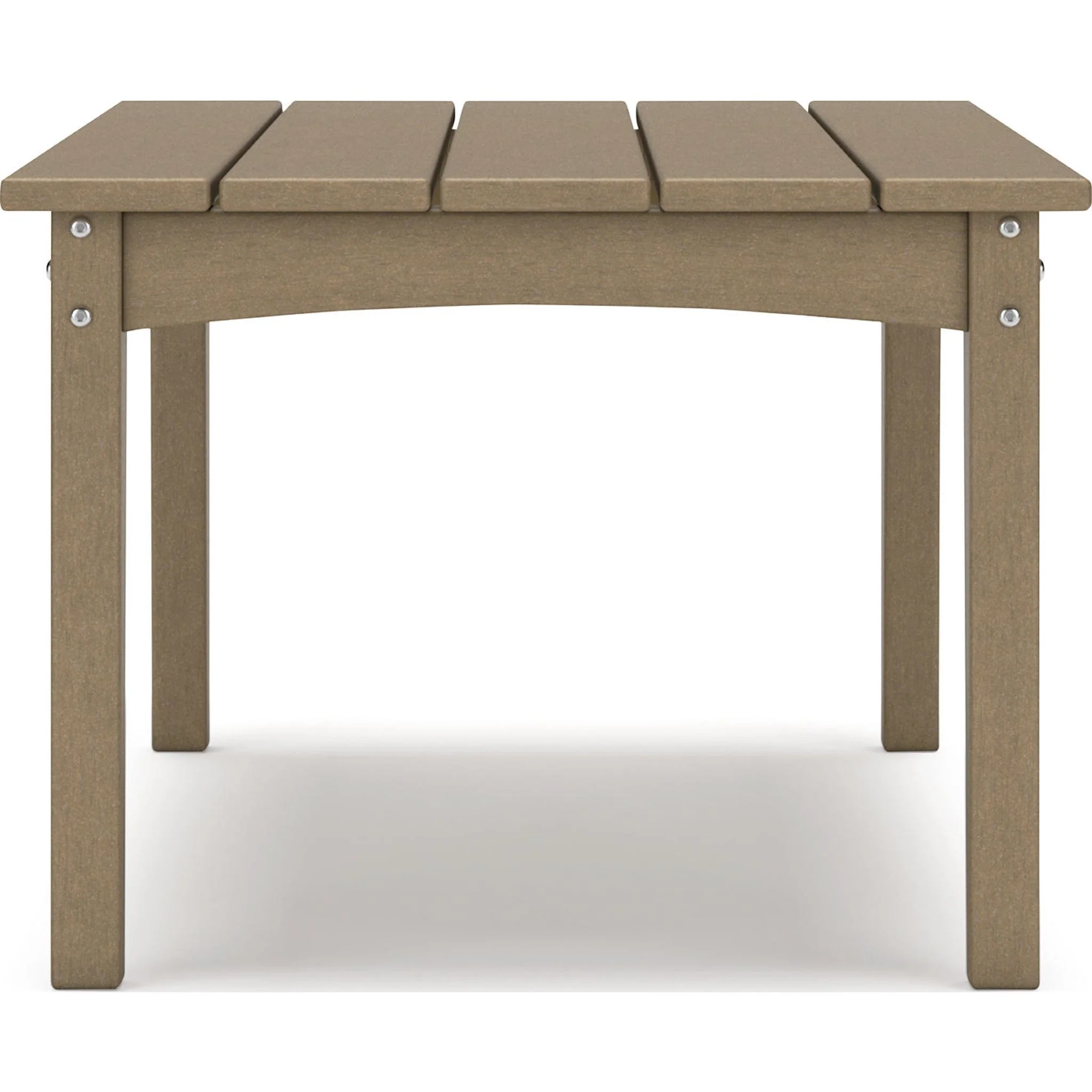 Hyland Wave Outdoor Coffee Table - Driftwood - Image 5