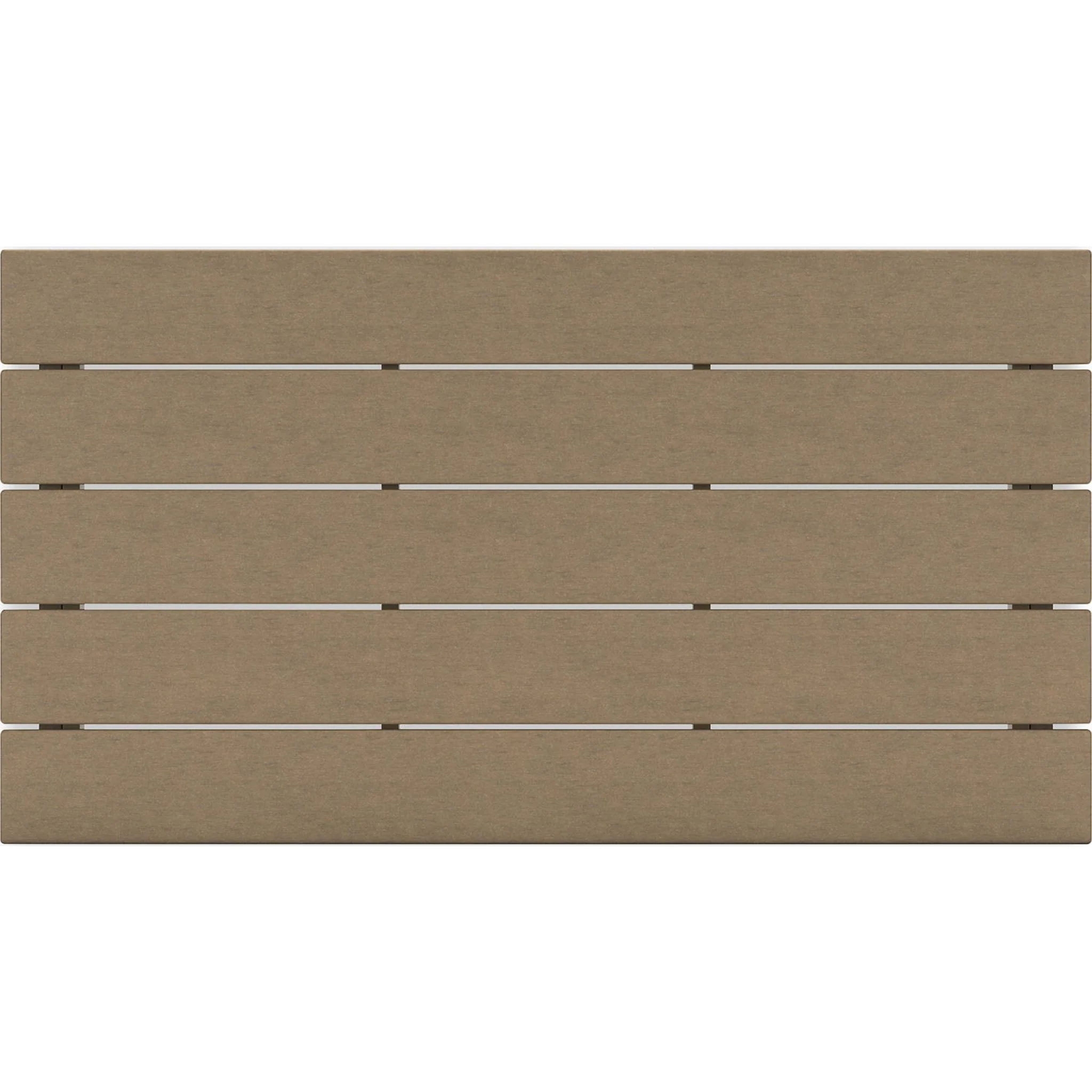 Hyland Wave Outdoor Coffee Table - Driftwood - Image 7