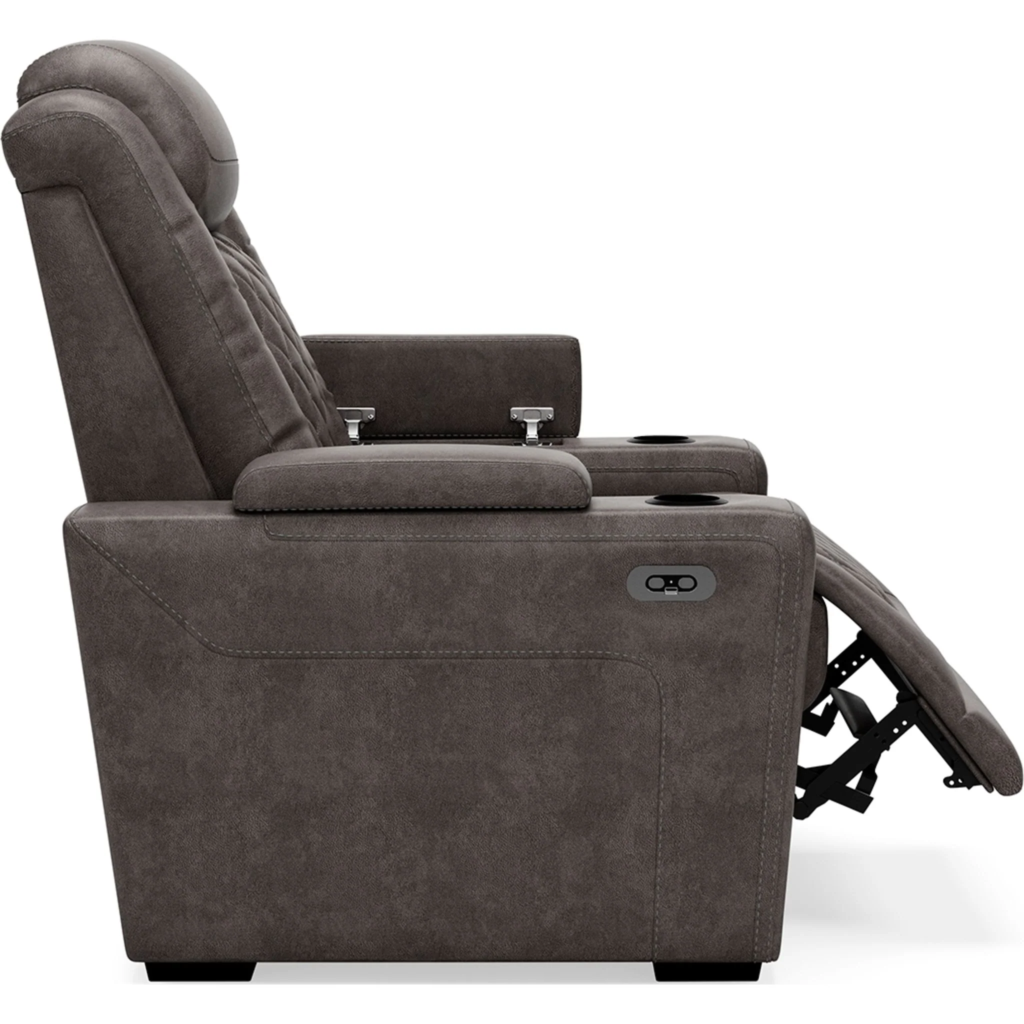 HyllMont Power Recliner - Gray - Image 11