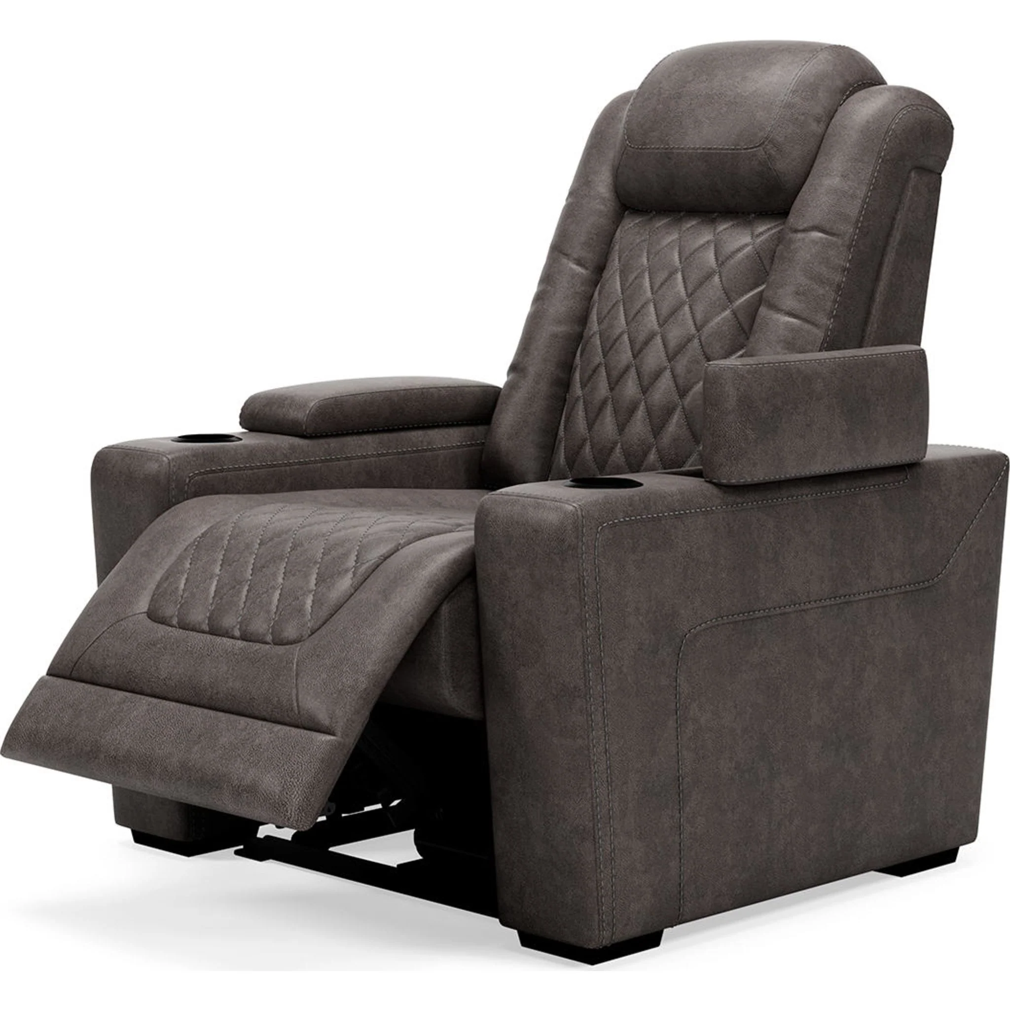 HyllMont Power Recliner - Gray - Image 16
